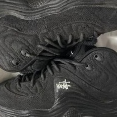 Nike x Stussy Air Penny II Black 착용 스타일