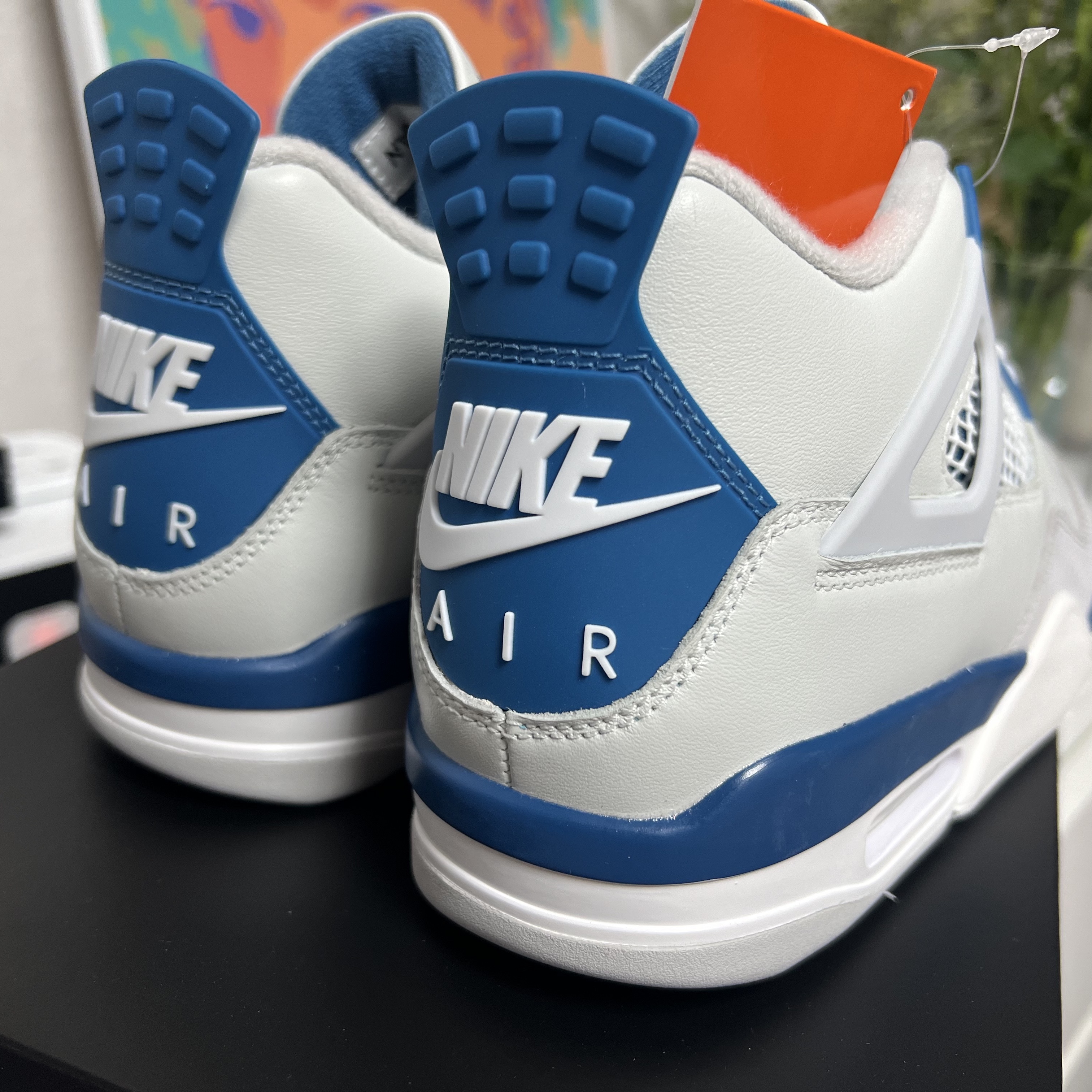 Jordan 4 Retro Industrial Blue 착용 스타일 - 3