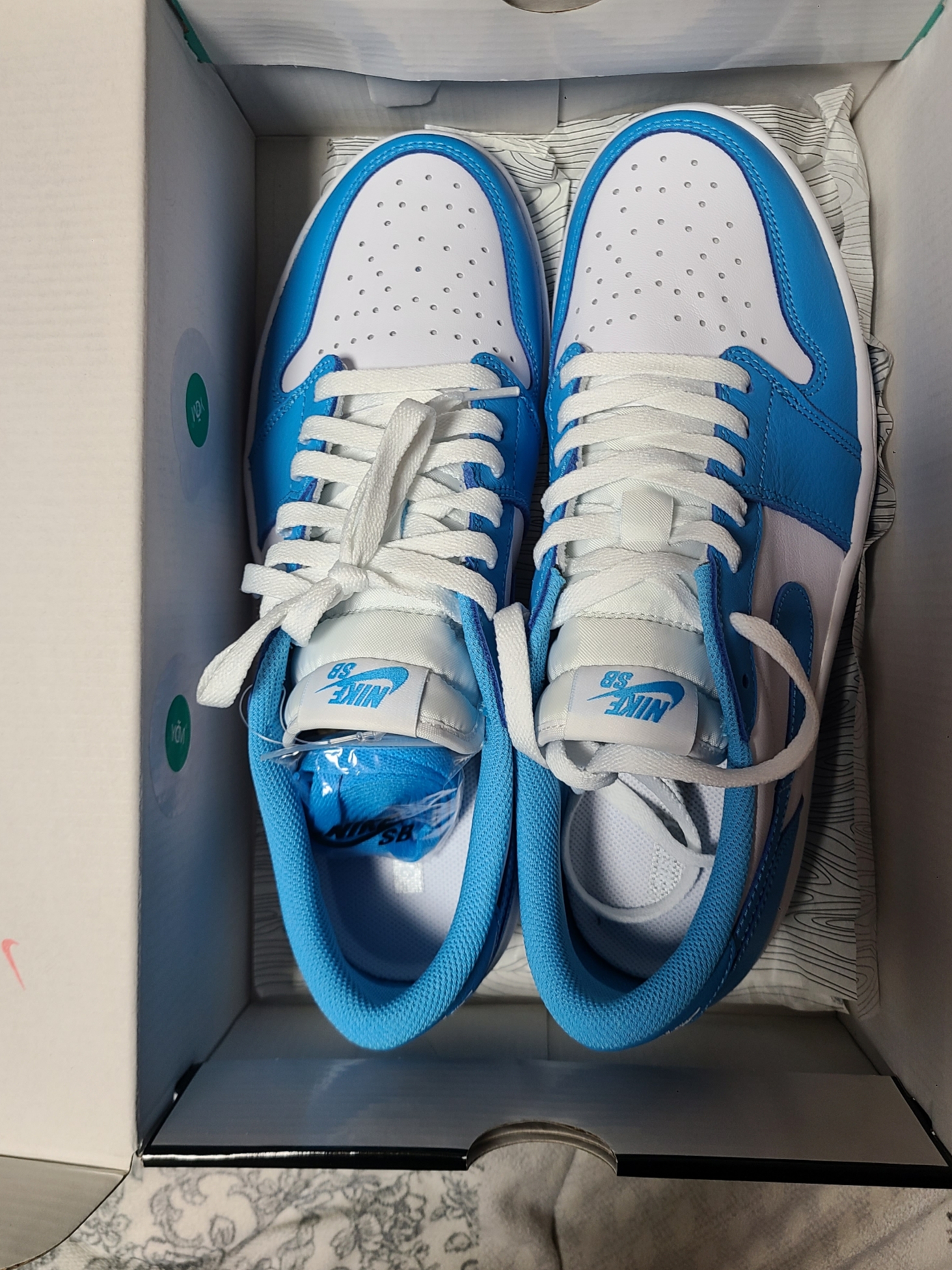 Jordan 1 Low SB UNC 착용 스타일 - 1