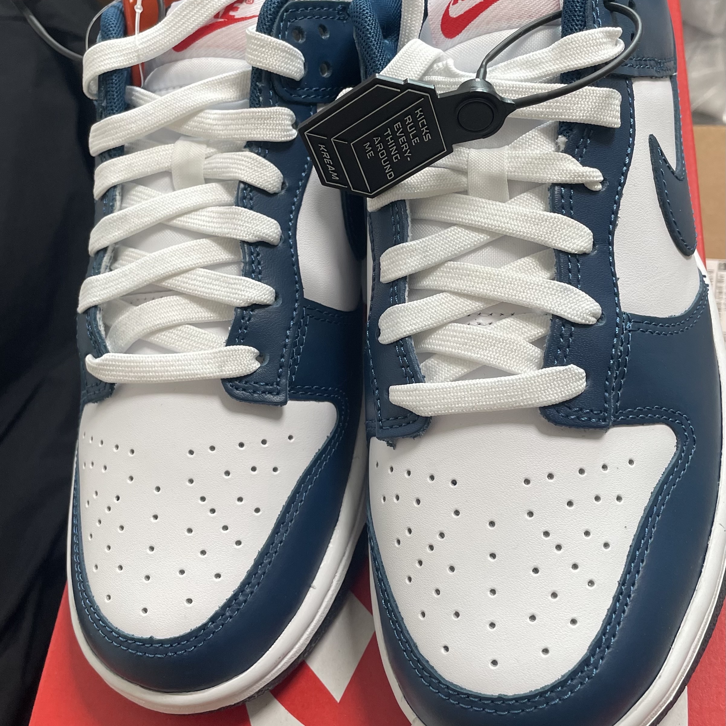 Nike Dunk Low Retro Valerian Blue 착용 스타일 - 2