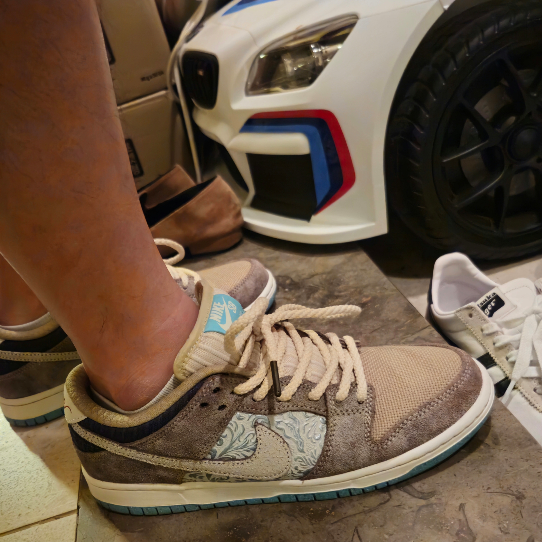 Nike SB Dunk Low Pro Big Money Saving 착용 스타일 - 1
