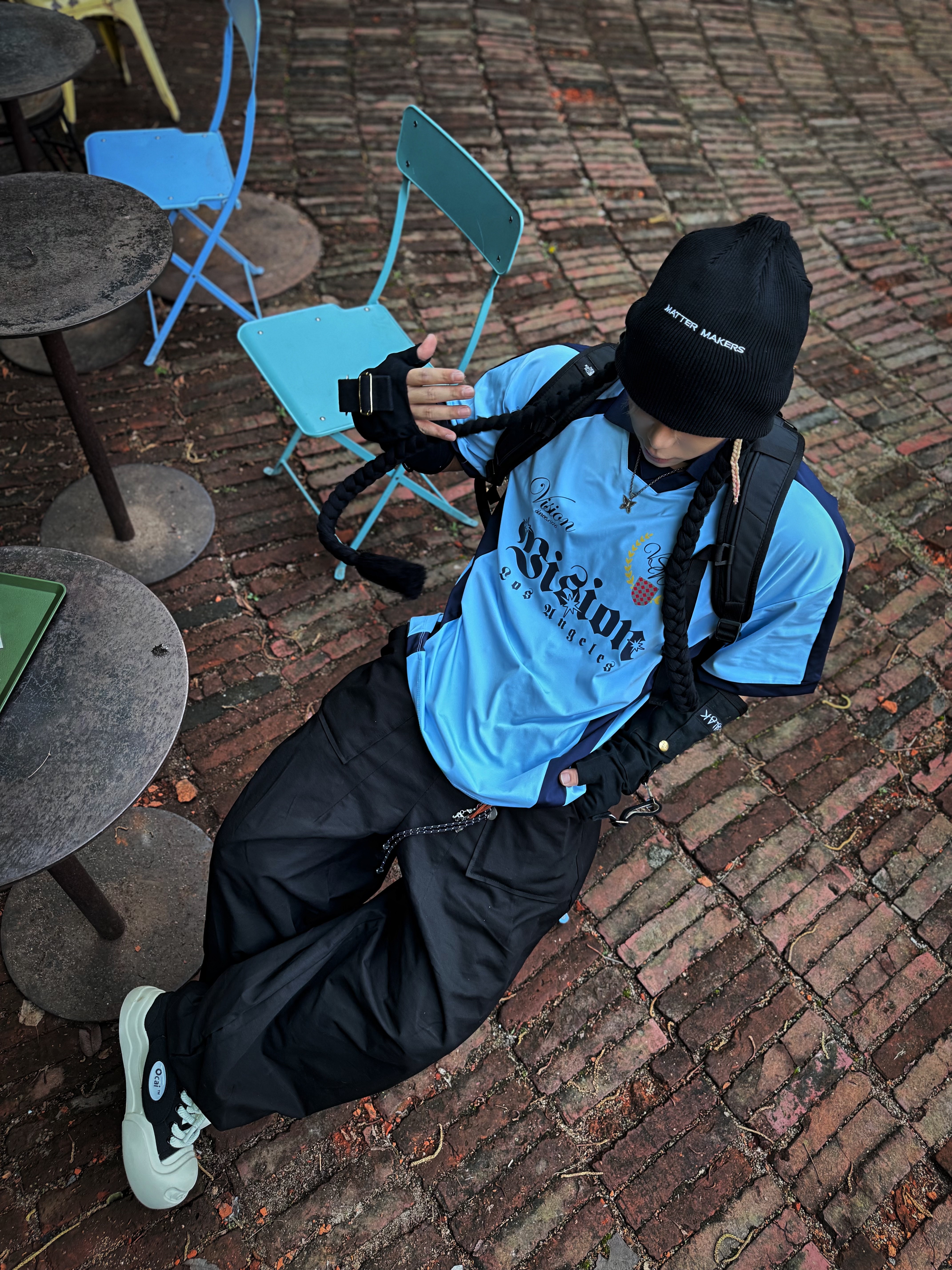 The North Face Big Shot Black 착용 스타일 - 4