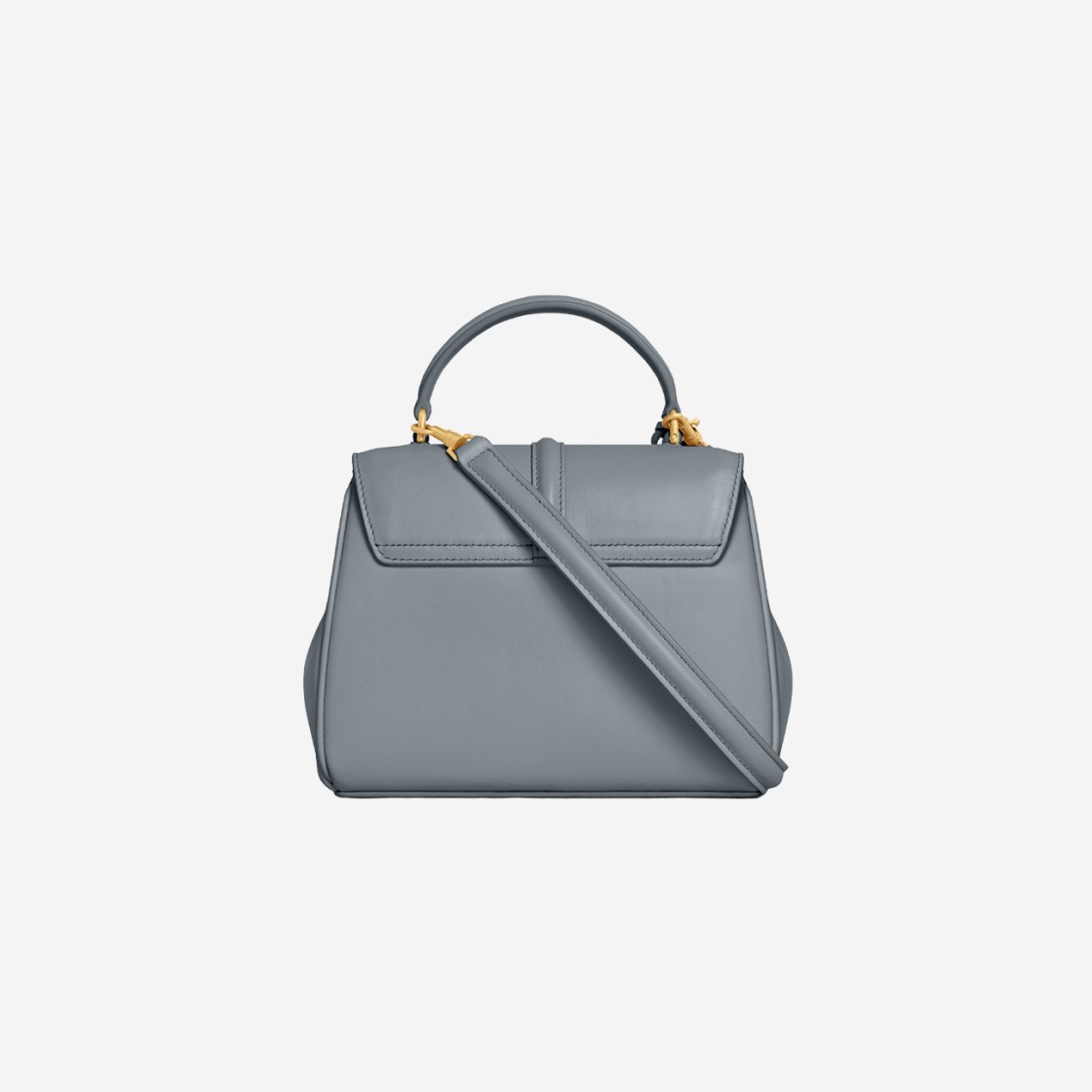 Celine Mini 16 in Satinated Calfskin Blue Grey 상세 이미지 3