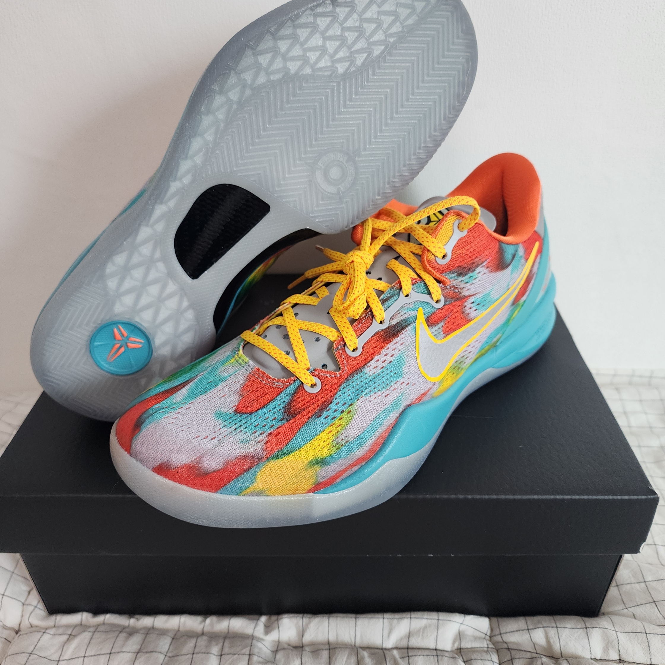 Nike Kobe 8 Protro Venice Beach 착용 스타일 - 2