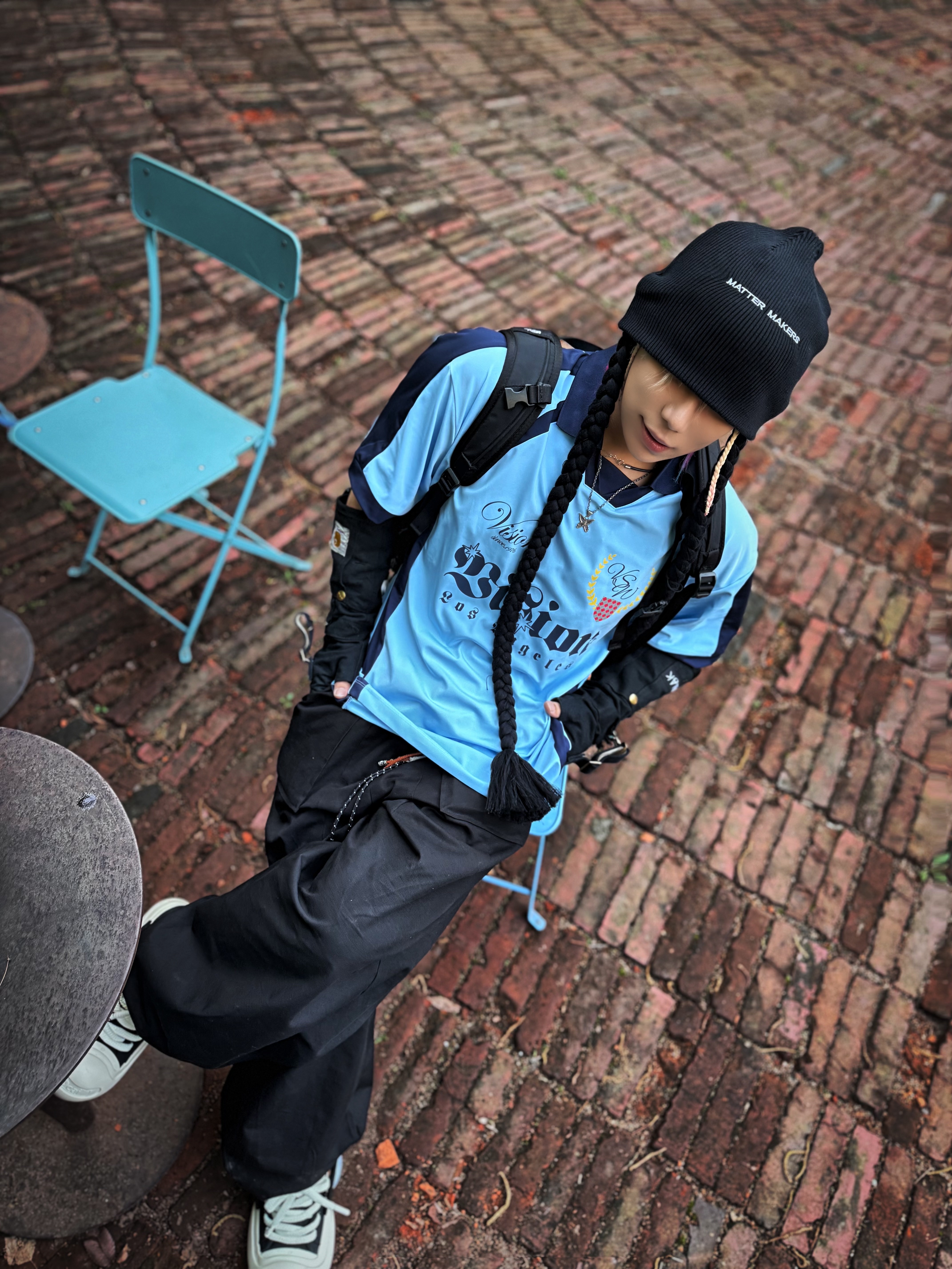 The North Face Big Shot Black 착용 스타일 - 3
