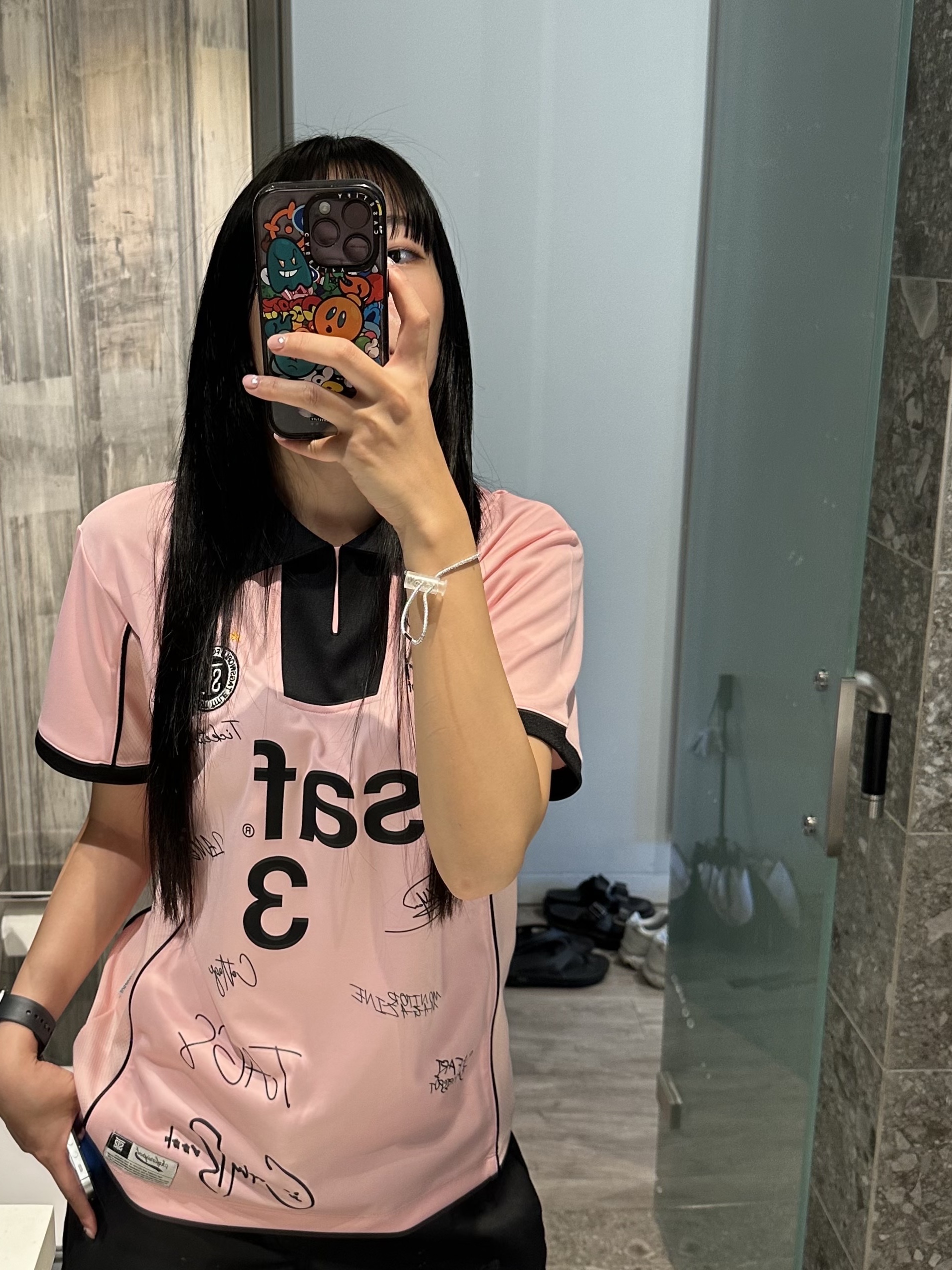 Safarispot Roux Base Uniform Fc Jersey Pink, [예약 배송] NOS7 x Monamhee SON.hee Cream 착용 스타일 - 3