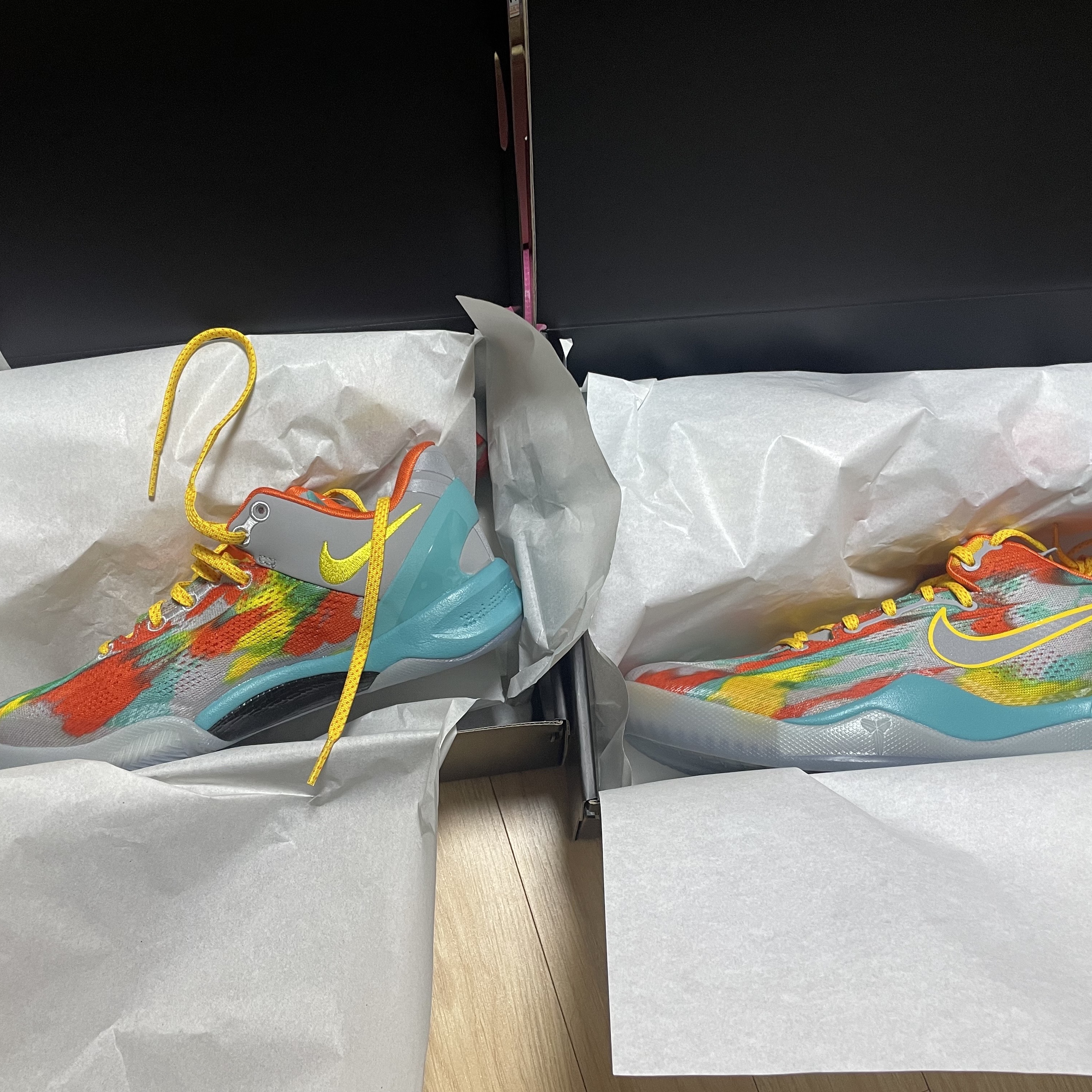 Nike Kobe 8 Protro Venice Beach, (GS) Nike Kobe 8 Protro Venice Beach 착용 스타일