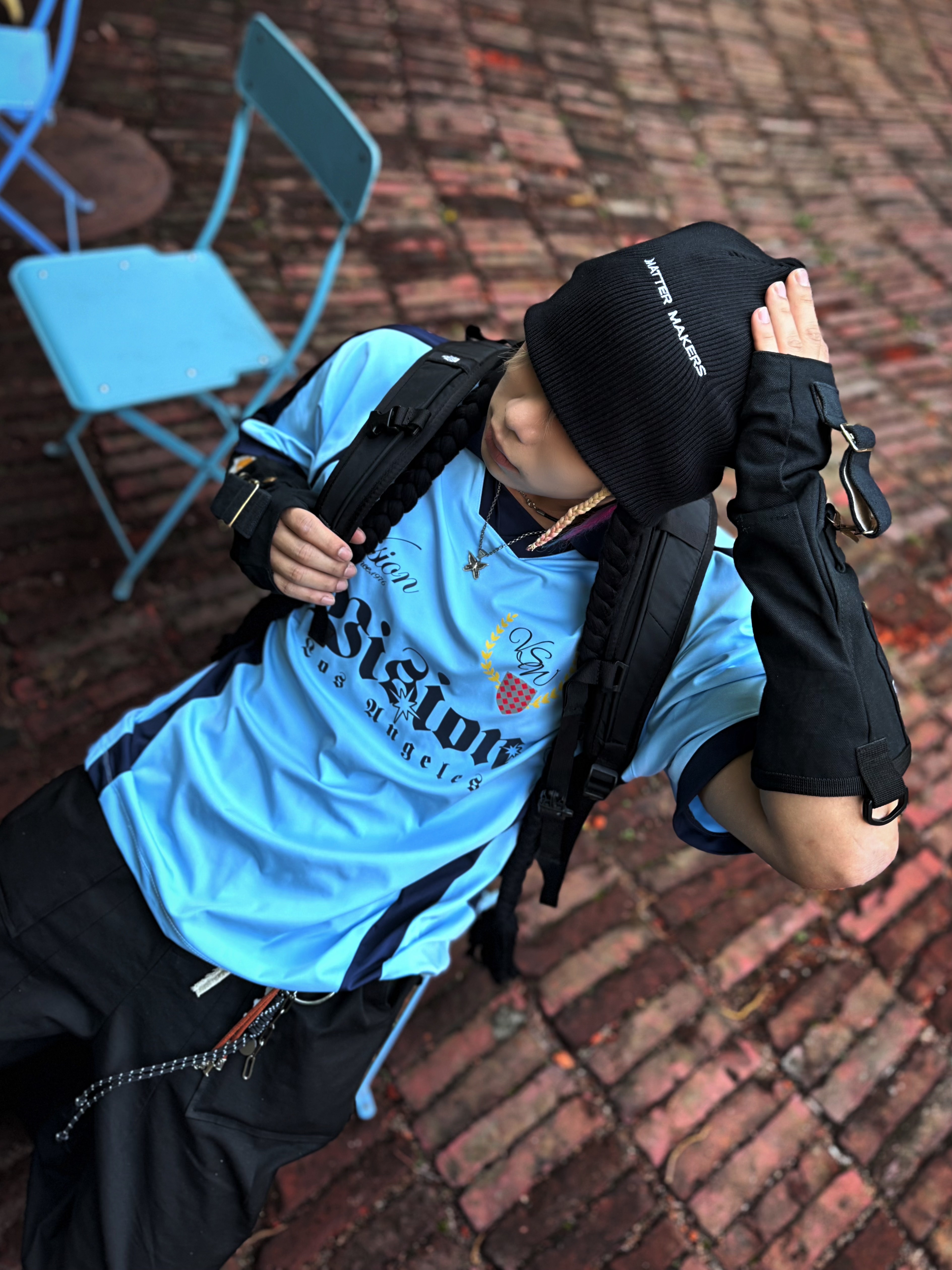 The North Face Big Shot Black 착용 스타일 - 5