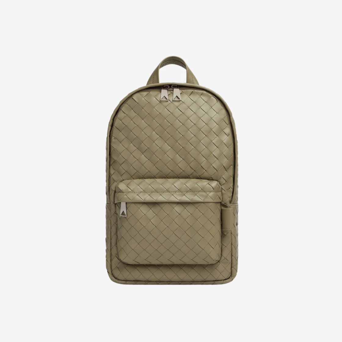 Bottega Veneta Small Intrecciato Backpack Taupe 상세 이미지 1