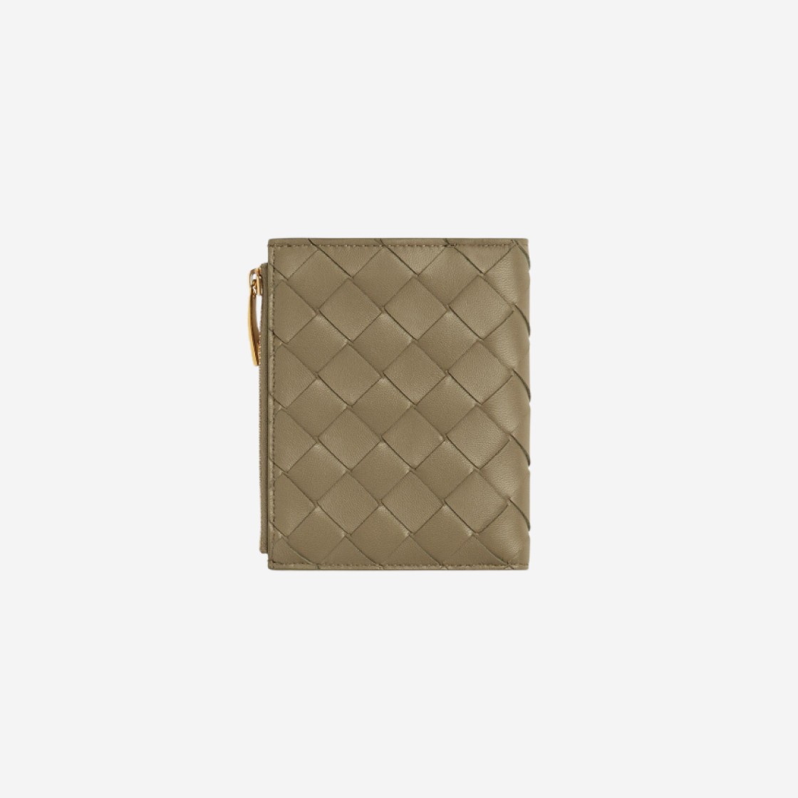 Bottega Veneta Small Bi-Fold Zip Wallet Taupe 상세 이미지 3