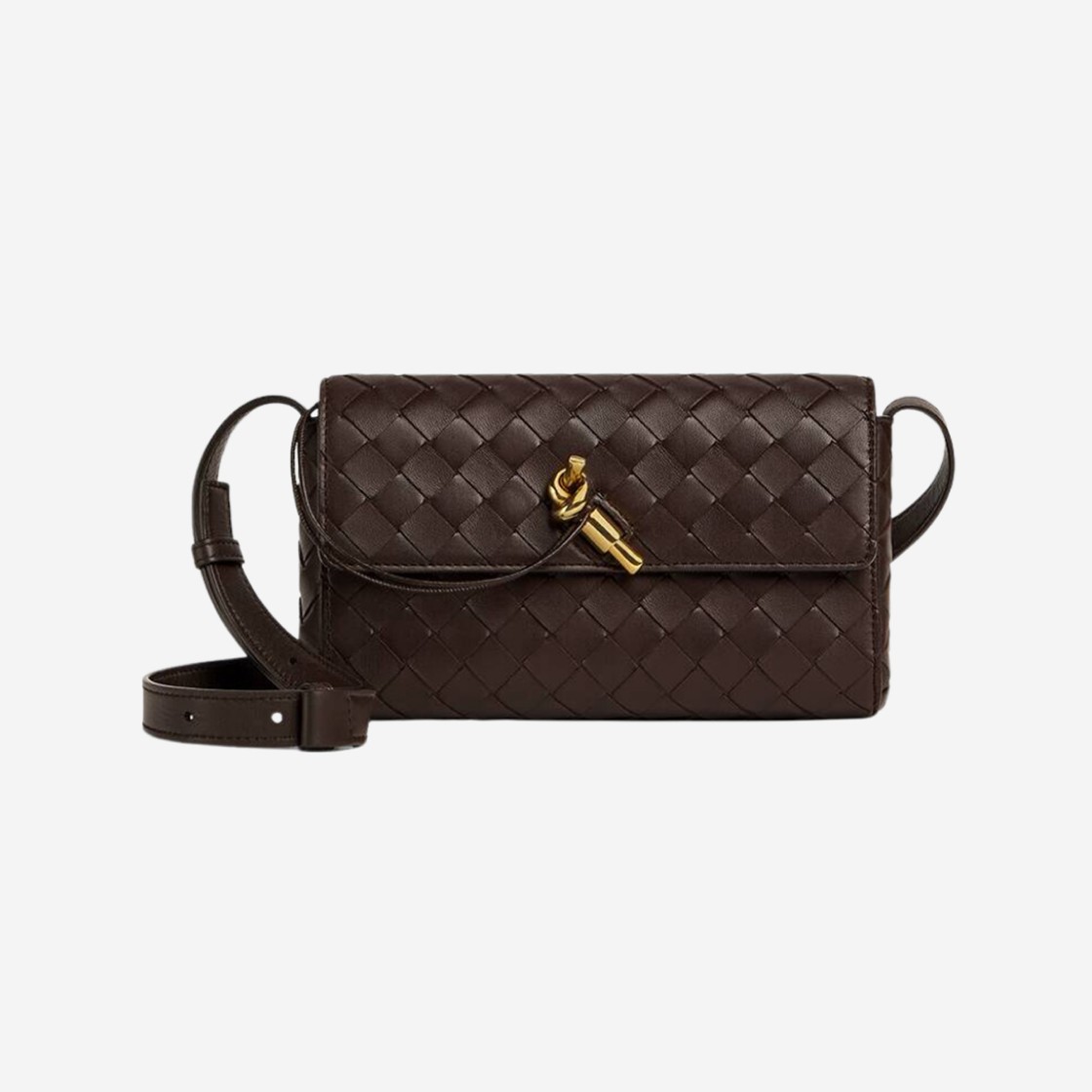 Bottega Veneta Mini Andiamo Crossbody Bag Fondant 상세 이미지 1