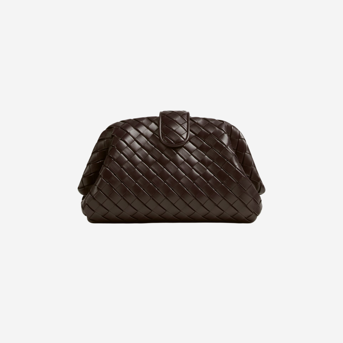 Bottega Veneta Teen Lauren 1980 Clutch with Chain Fondant 상세 이미지 1