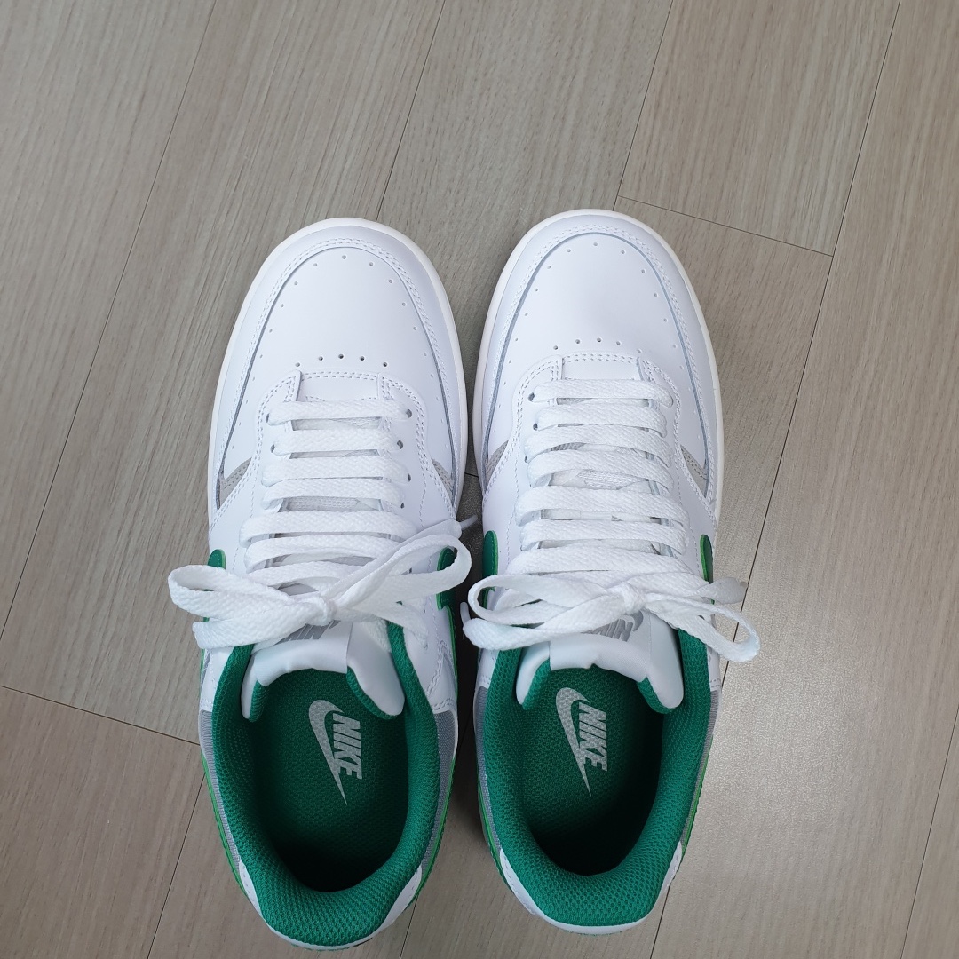 (W) Nike Gamma Force White Malachite 착용 스타일 - 3