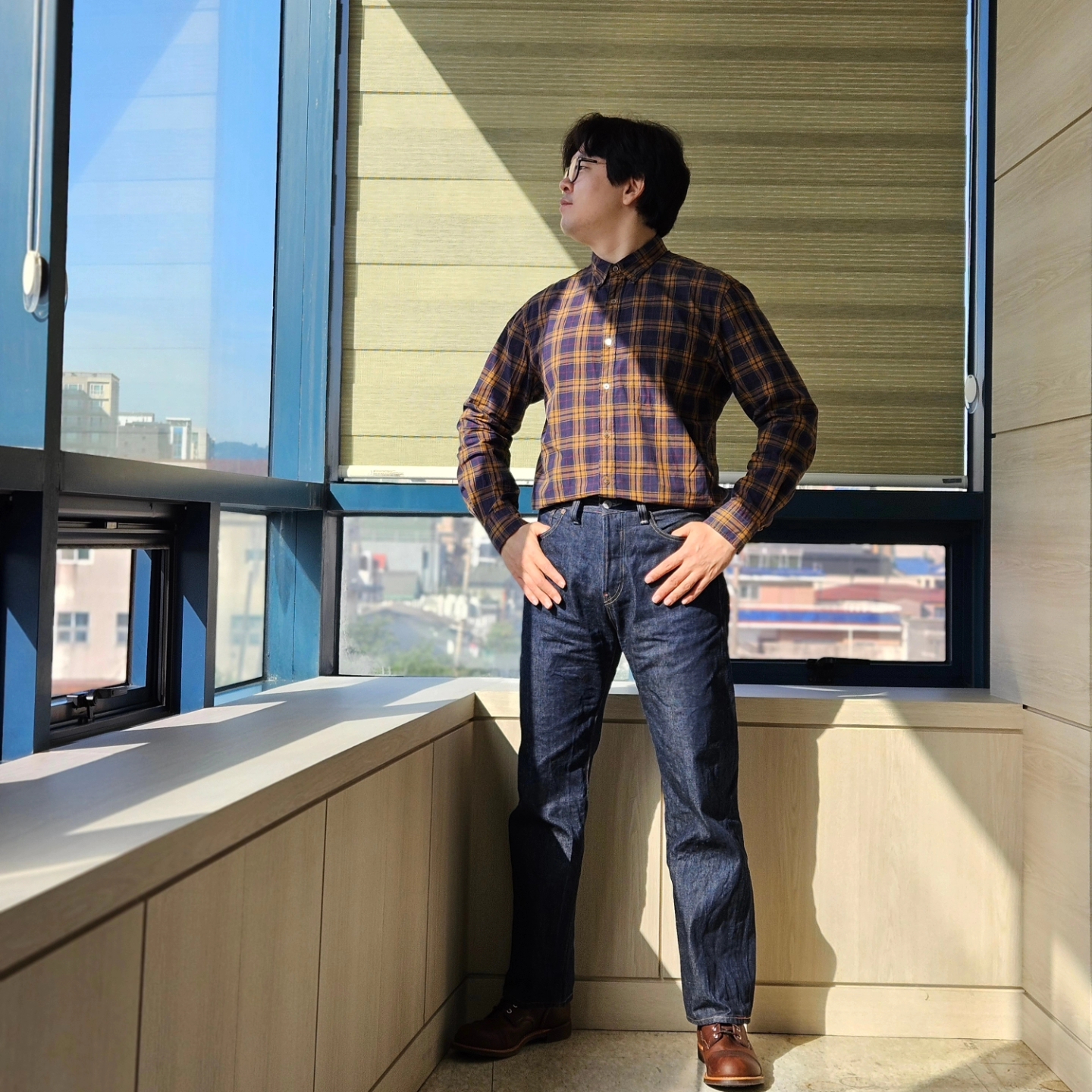 Red Wing Iron Ranger 8111 Amber Harness - D 착용 스타일 - 3