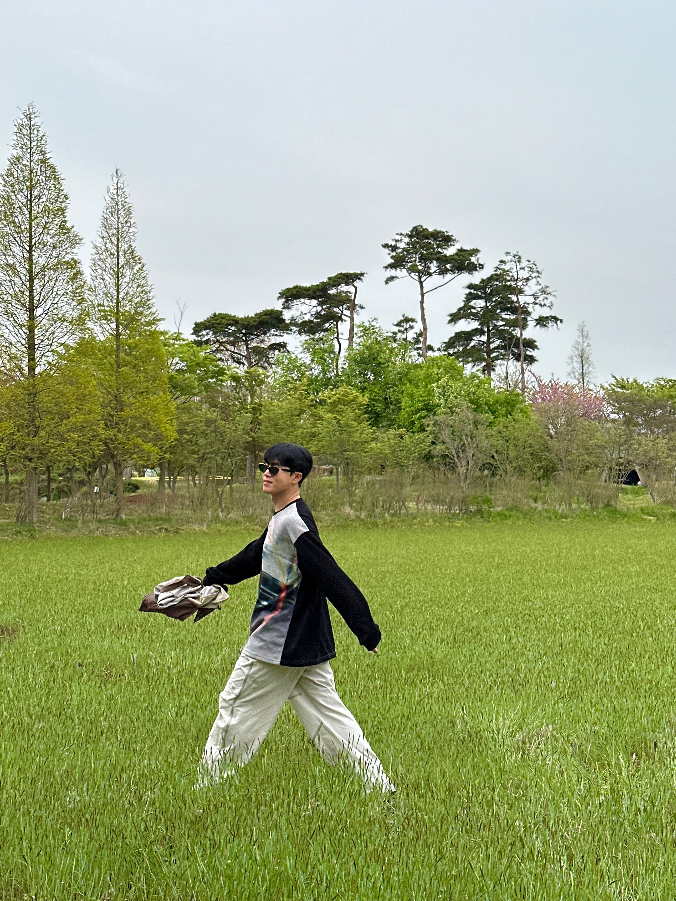 Sansan Gear Webbing Patched Pants Ivory - 24SS, Sansan Gear Conversion Jacket Brown - 23FW 착용 스타일 - 5
