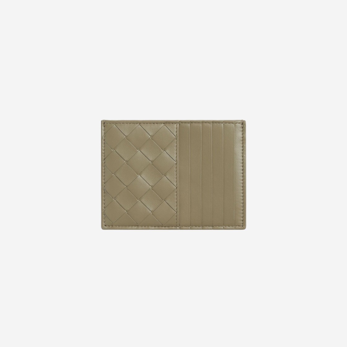 Bottega Veneta Card Case with Coin Purse Taupe 상세 이미지 1