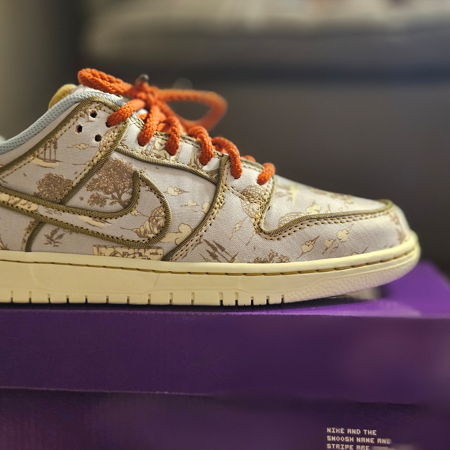 Nike SB Dunk Low Pro Premium Toile 착용 스타일 - 2