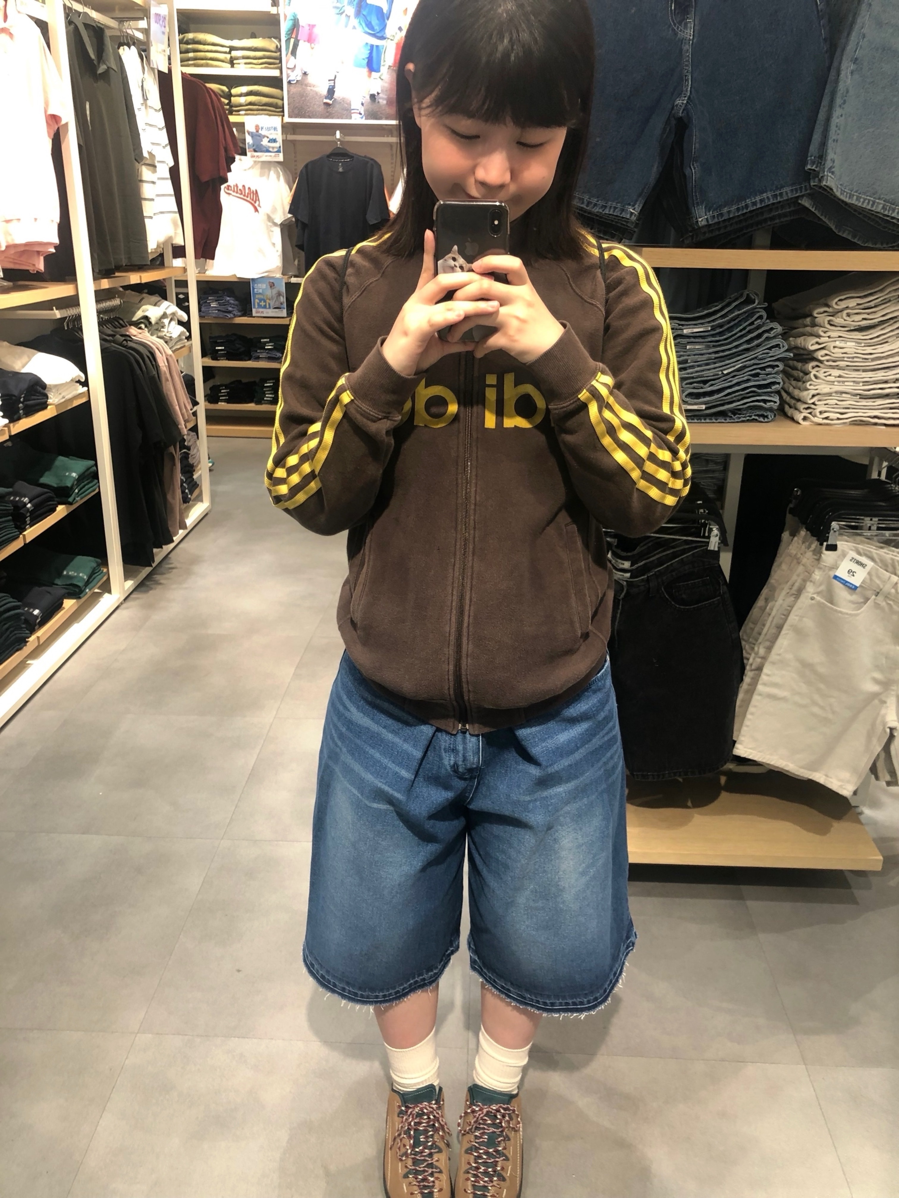(W) Keen Jasper Sneakers Bright Brown 착용 스타일 - 3