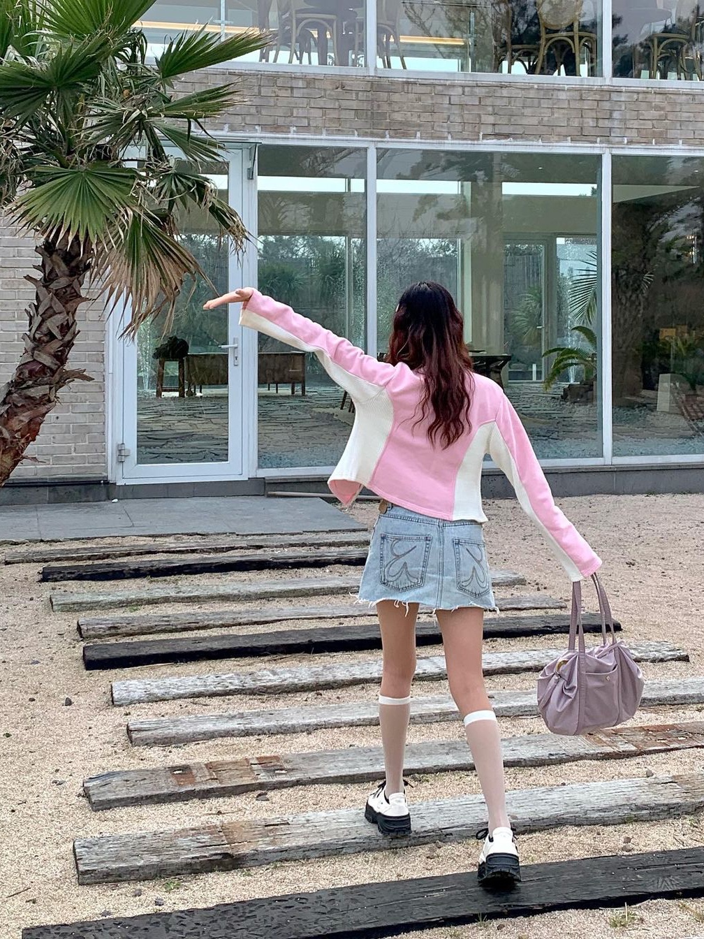 [예약배송] Heeari Women Aurora Shirring Bag Lilac, [예약배송] Heeari Women Aurora Shirring Bag Ivory 착용 스타일
