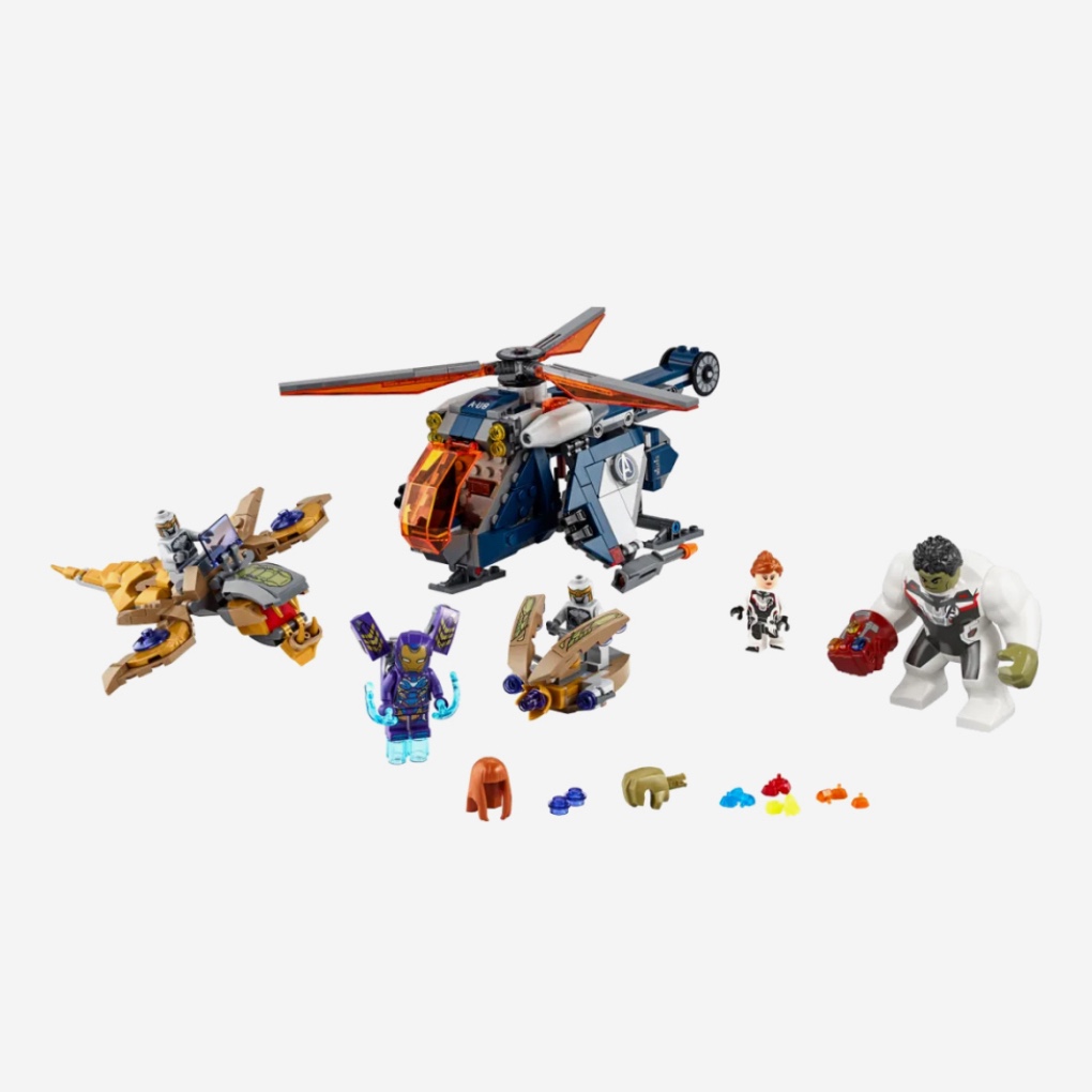 Lego Marvel Avengers Hulk Helicopter Rescue 착용 스타일