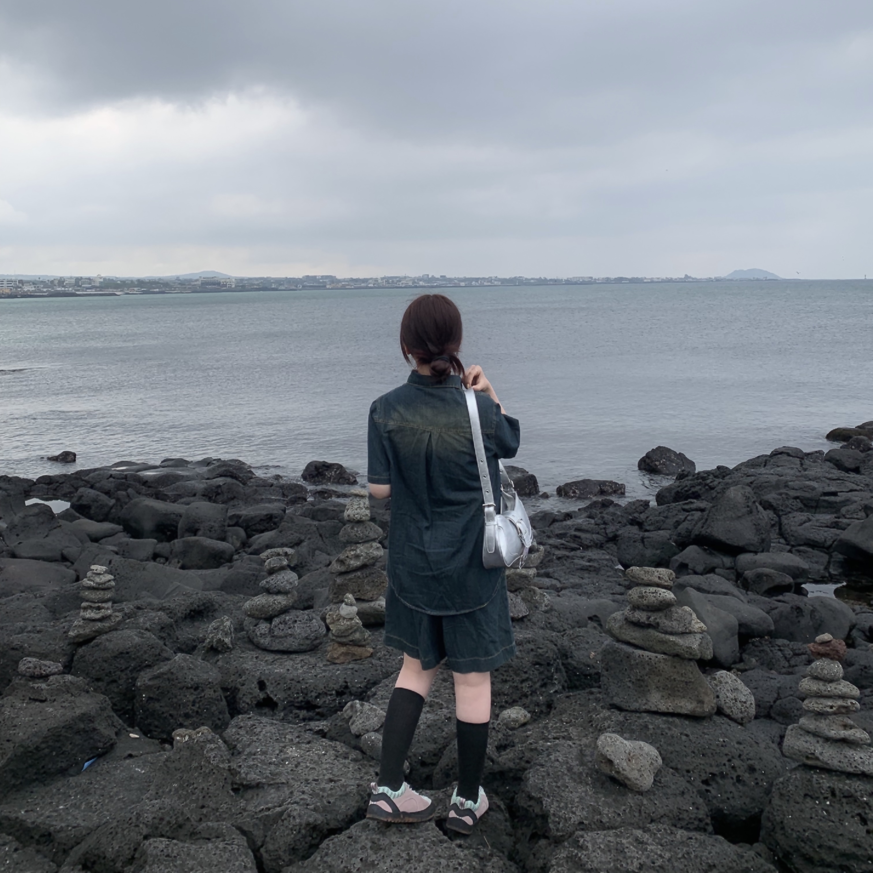 (W) Keen Jasper Rocks SP Sneakers NAC Field 착용 스타일