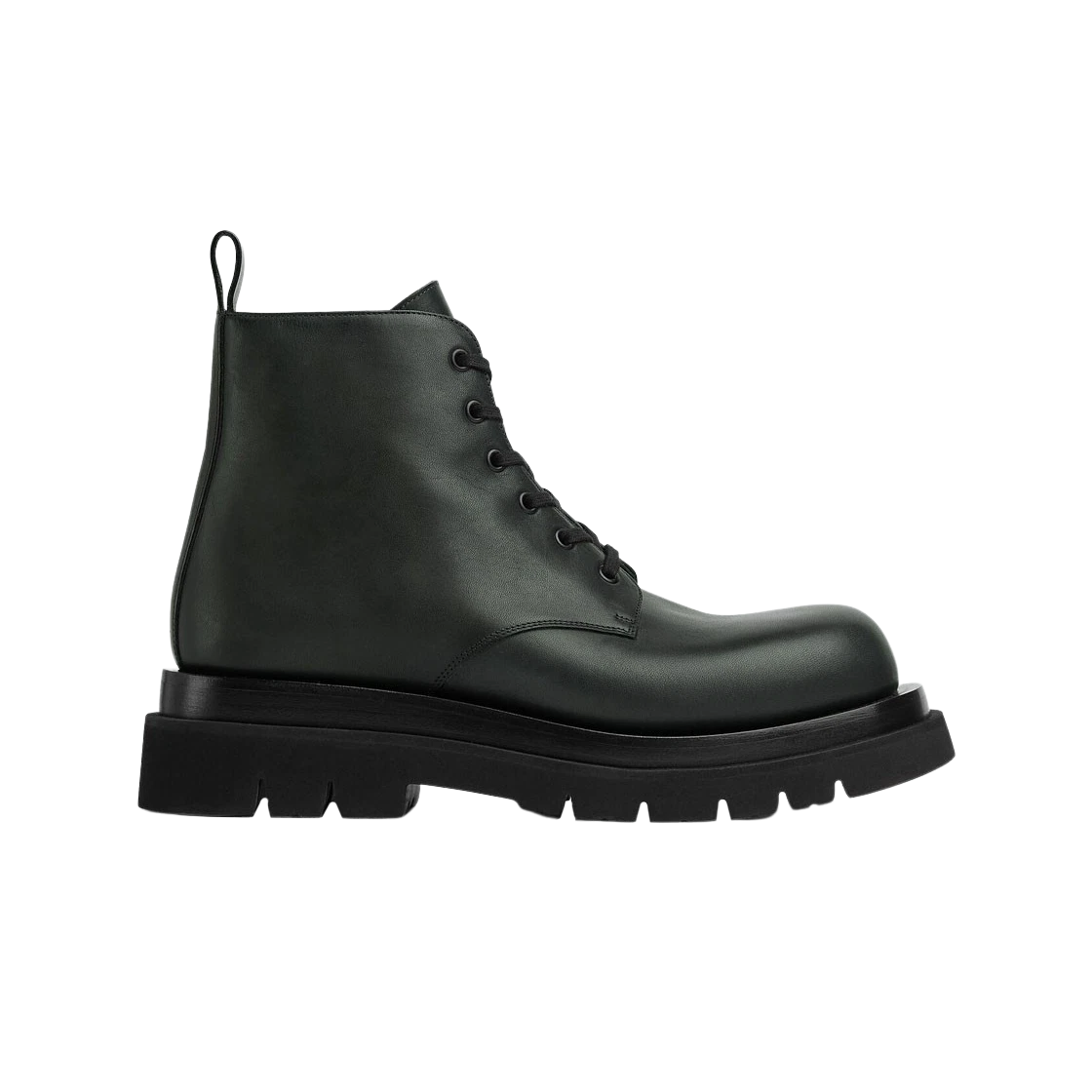 보테가 베네타 러그 레이스업 앵클 부츠 보틀 그린(Bottega Veneta Lug Lace Up Ankle Boot Bottle Green) - 1