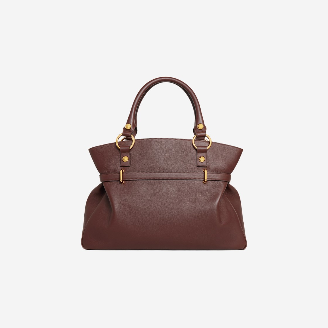 Celine Medium Anita Bag in Supple Calfskin Chestnut 상세 이미지 3