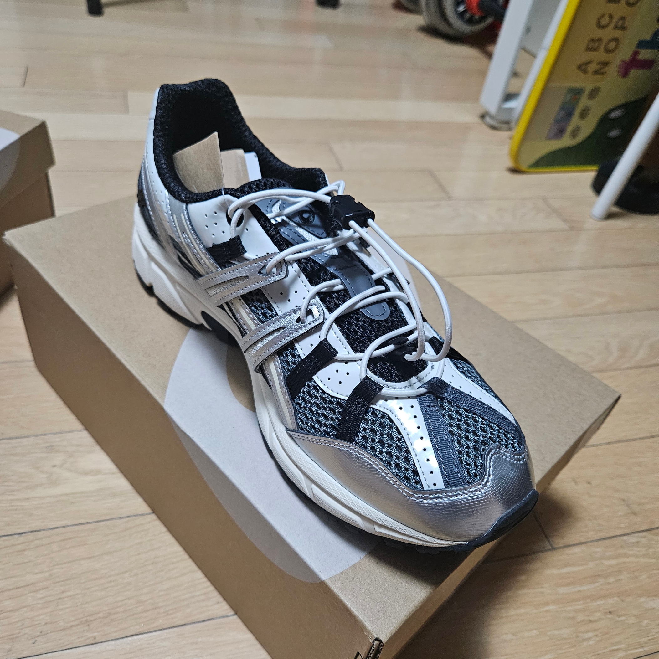 Asics Unlimited Gel-Sonoma 15-50 Steel Grey Pure Silver 착용 스타일 - 2