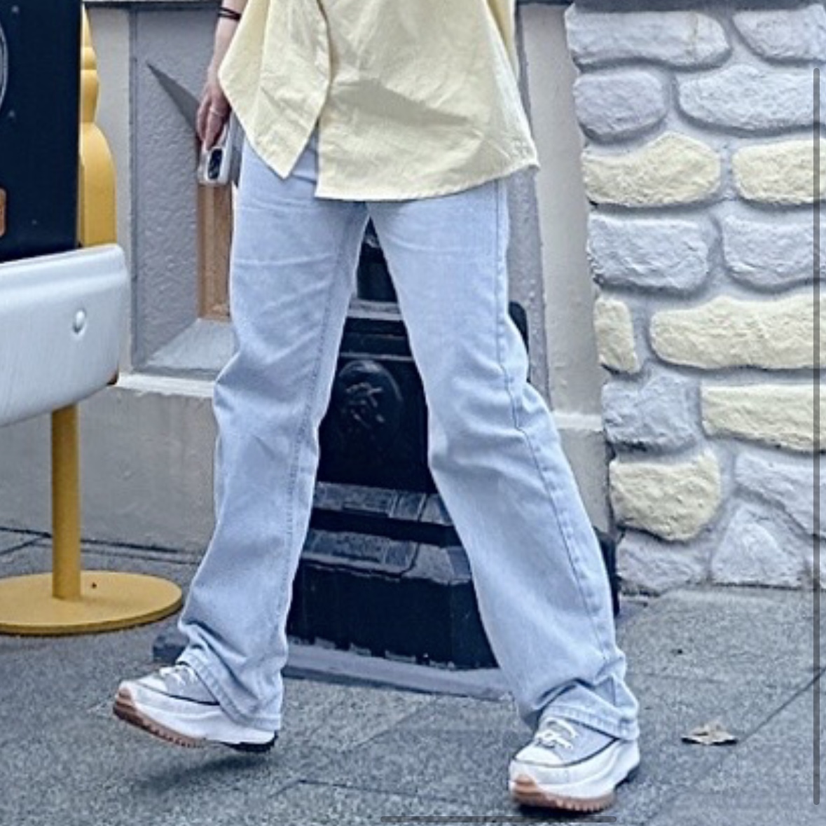 Converse Run Star Hike Hi Seasonal Color Ash Stone 착용 스타일 - 3