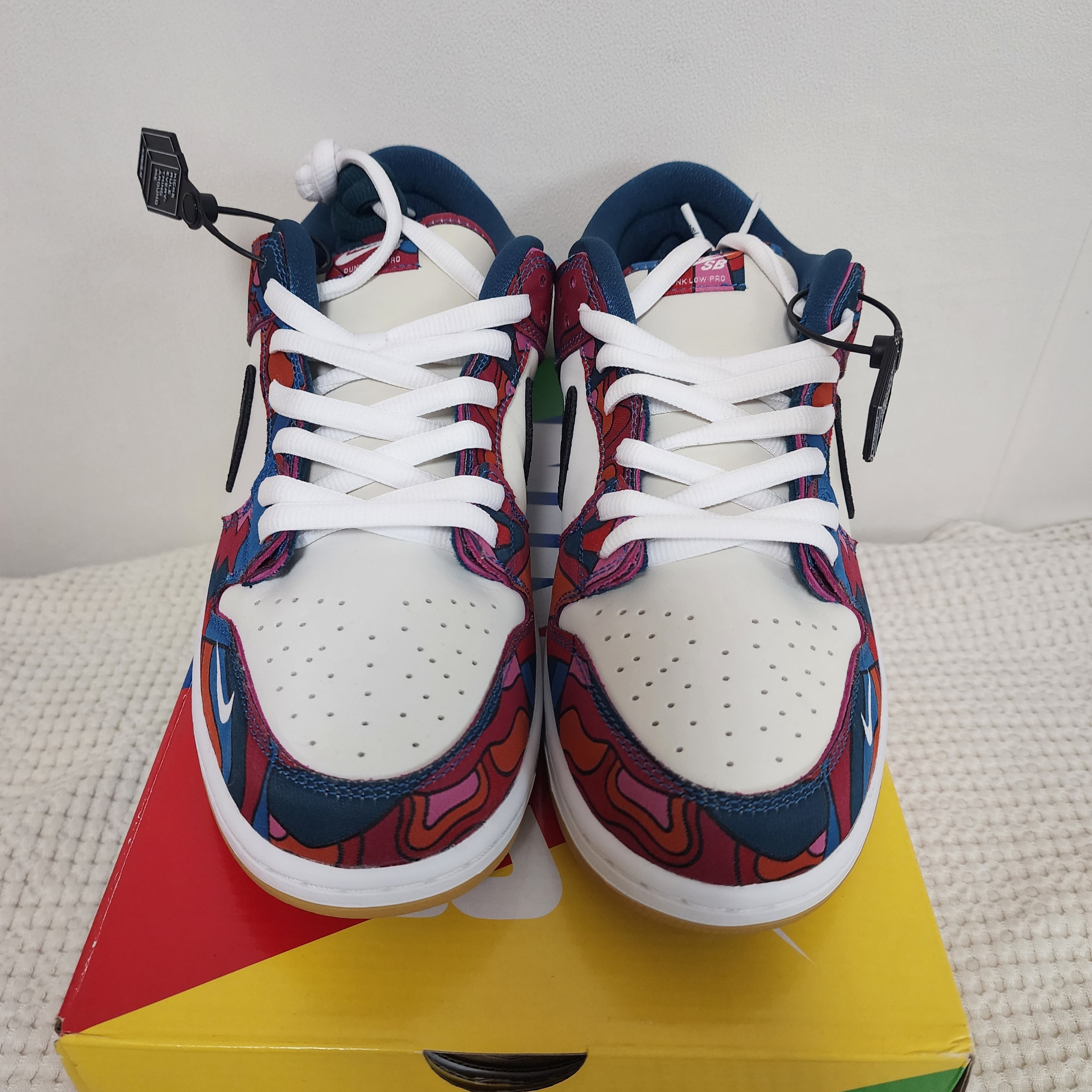 Nike x Parra SB Dunk Low Pro Abstract Art 착용 스타일 - 2