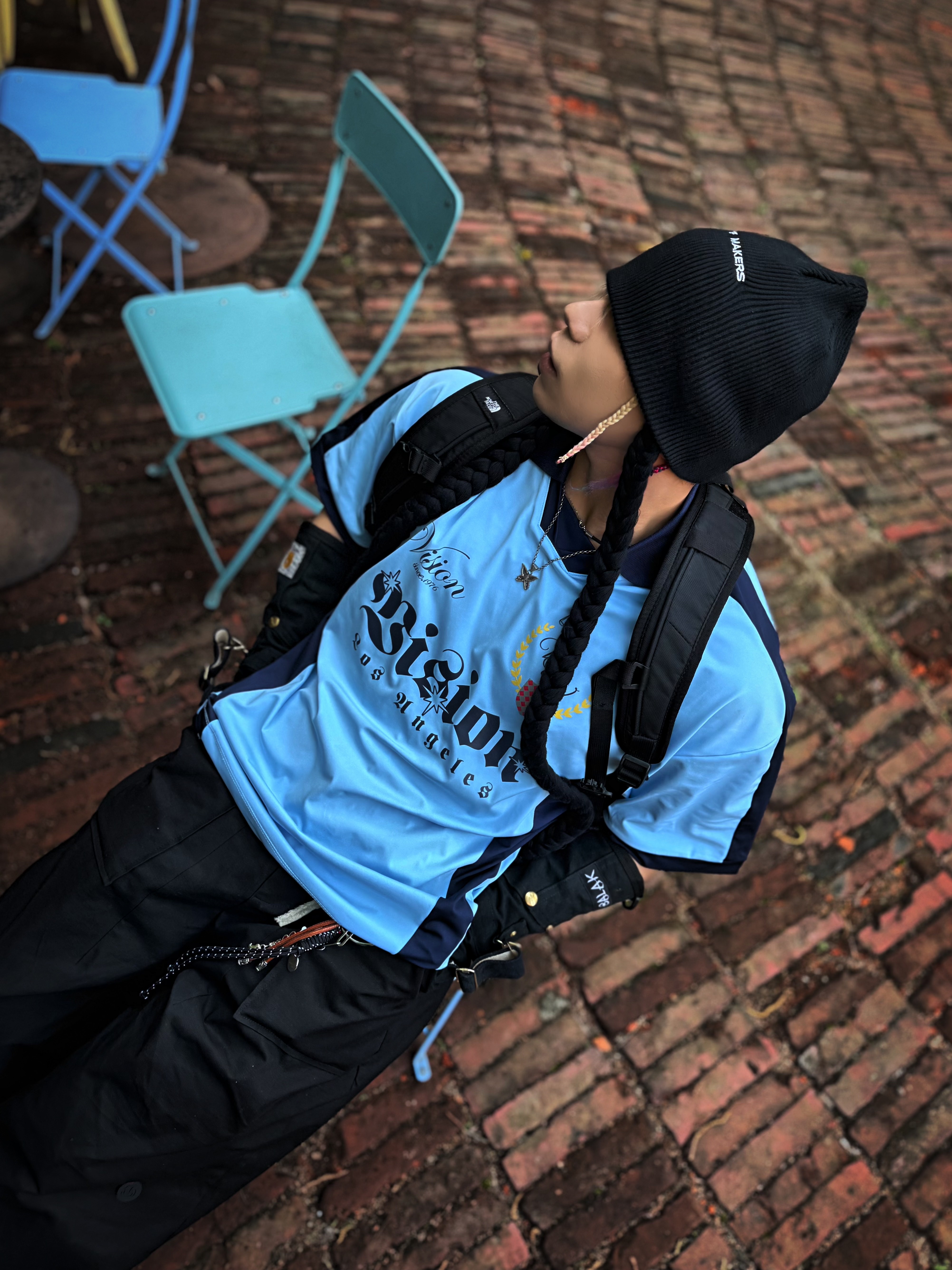 The North Face Big Shot Black 착용 스타일 - 6