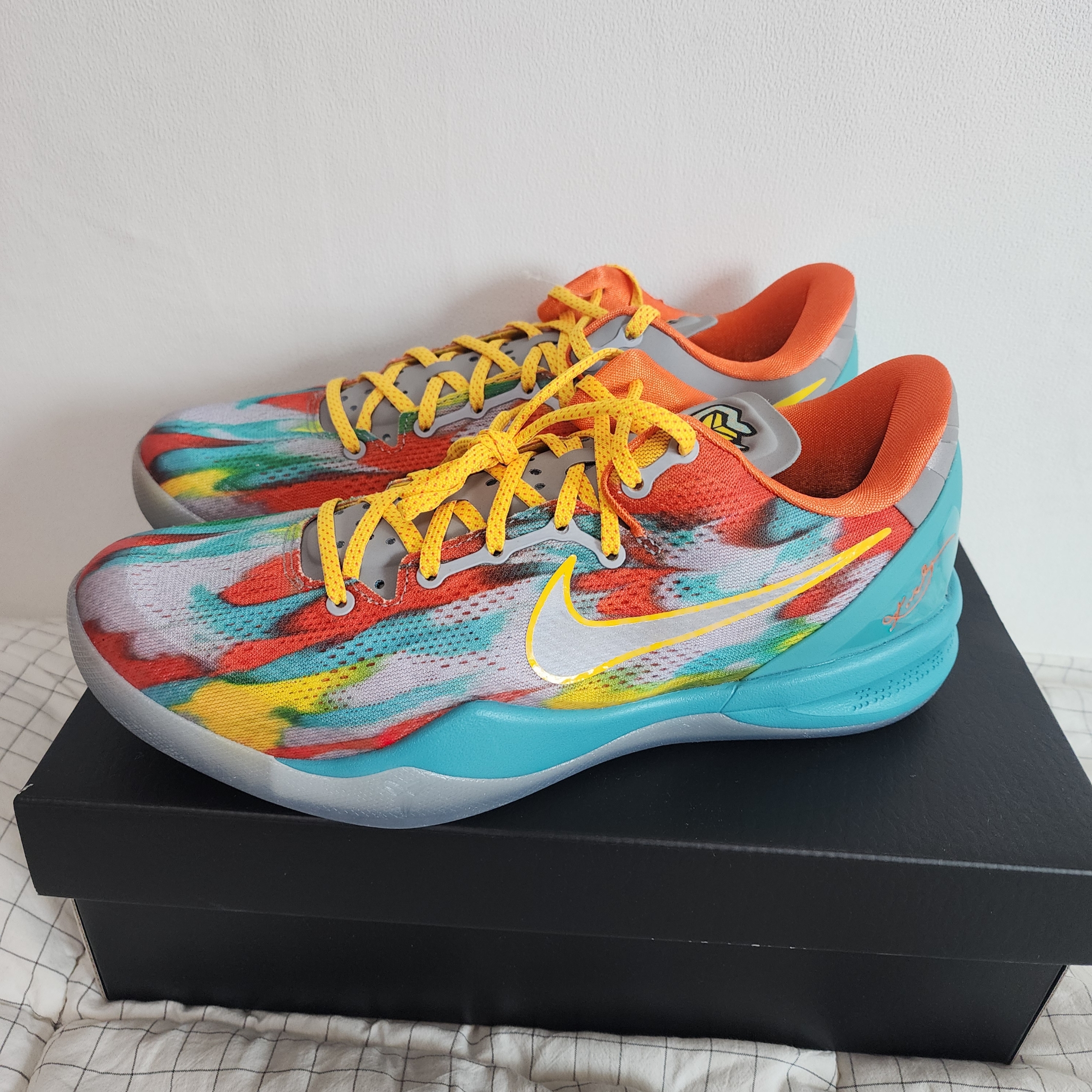 Nike Kobe 8 Protro Venice Beach 착용 스타일 - 1