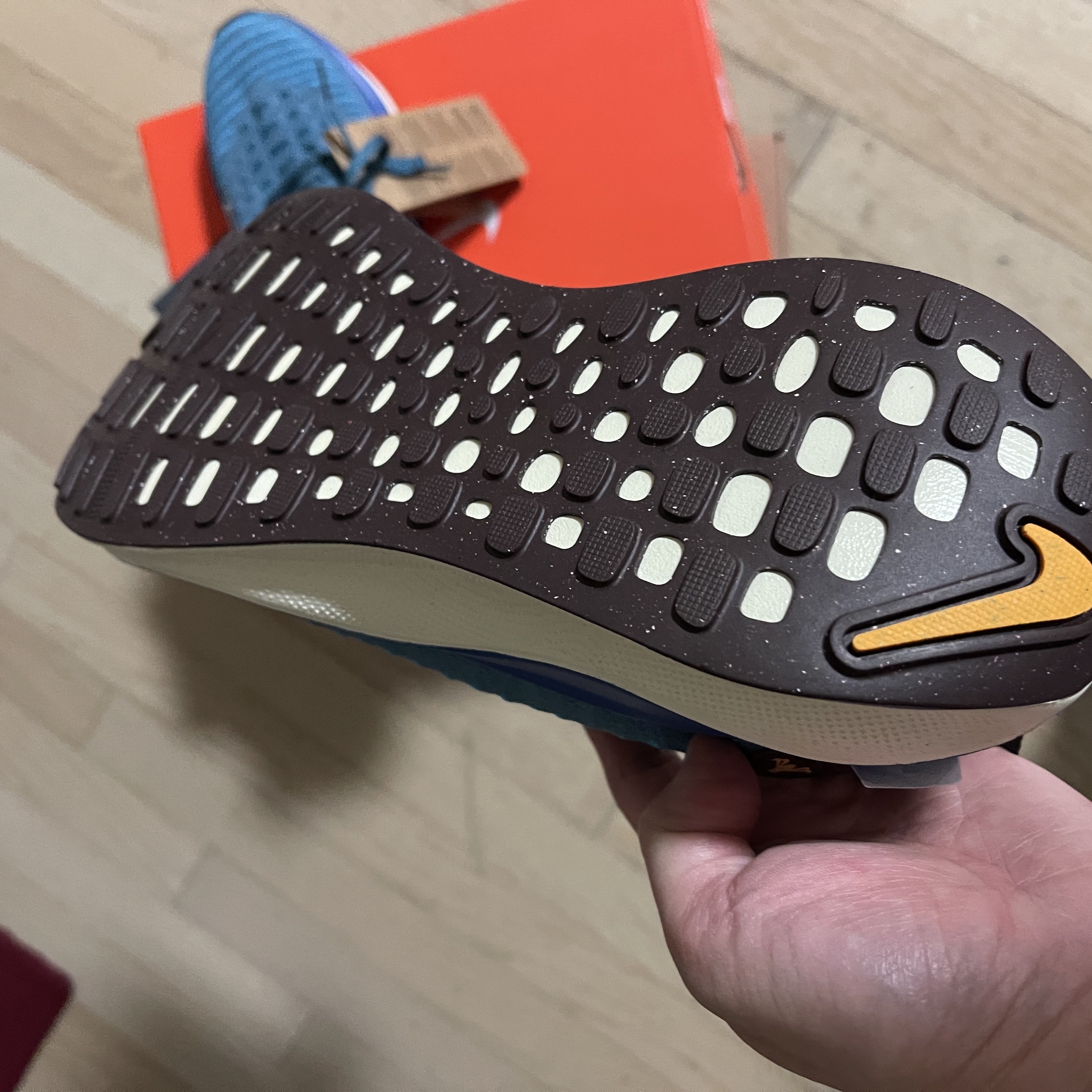 Nike React Infinity Run 4 RPM Noise Aqua White 착용 스타일 - 5