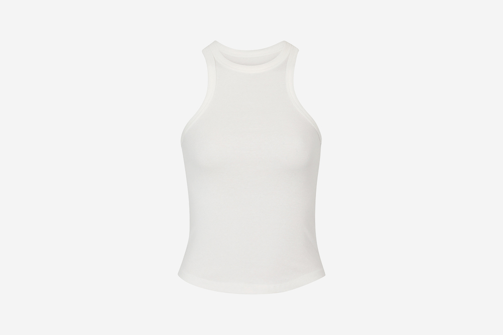 Siweol107 Sensual Halter Sleeveless Ivory 상세 이미지 1