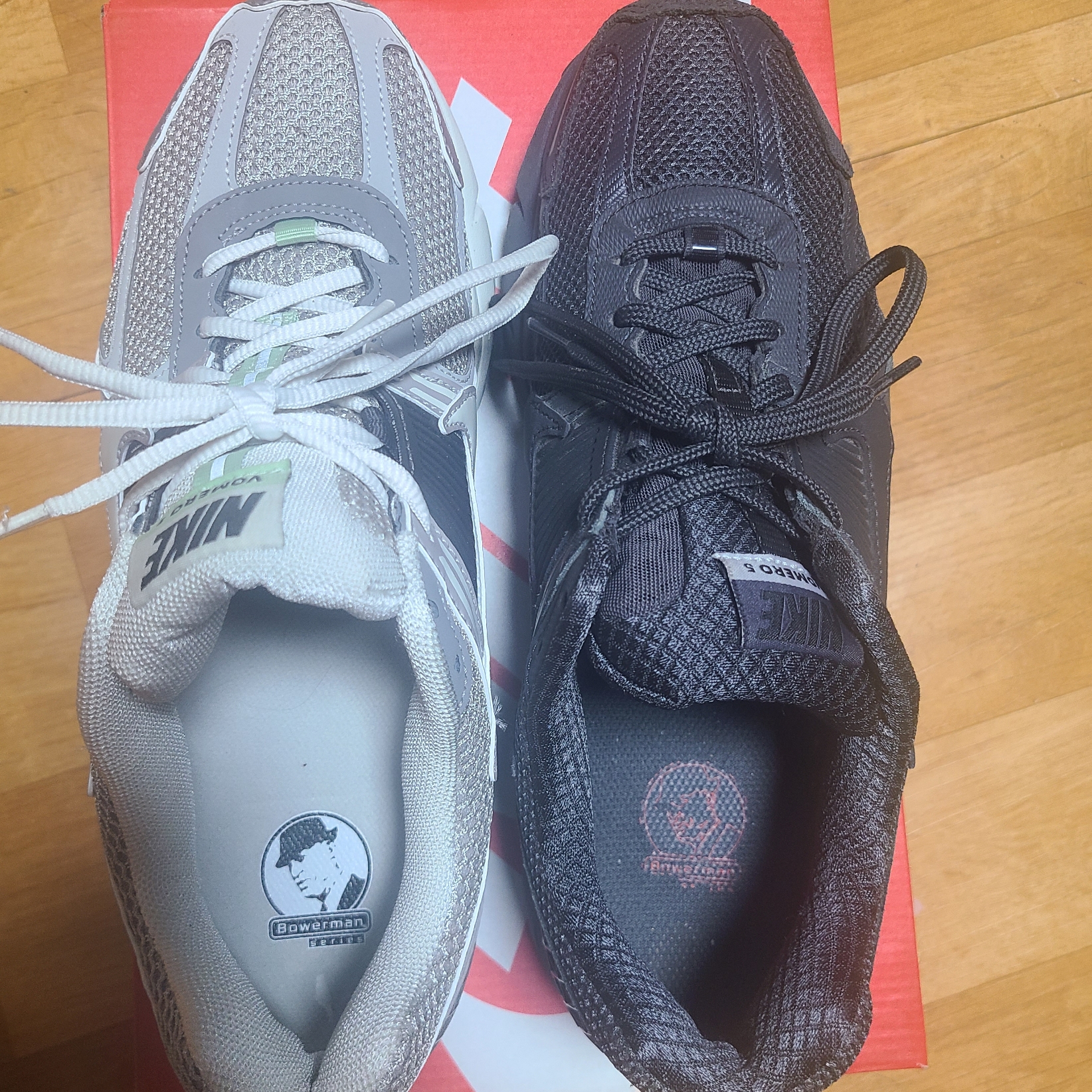 (W) Nike Zoom Vomero 5 Cobblestone and Flat Pewter, Nike Zoom Vomero 5 SP Anthracite 2023 착용 스타일
