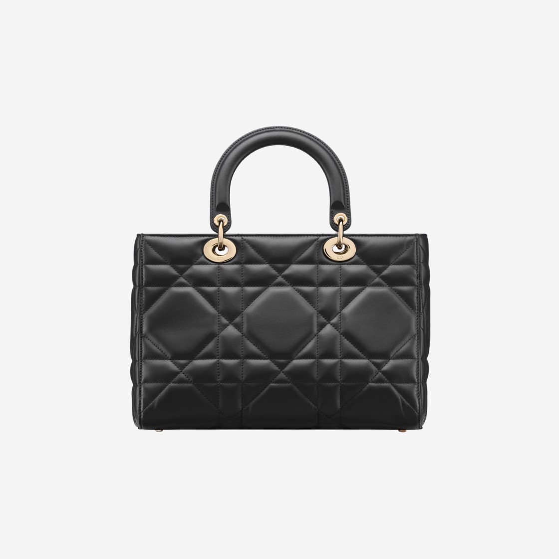 Dior Medium Lady D-Sire My ABCDior Maxicannage Calfskin Black 상세 이미지 3