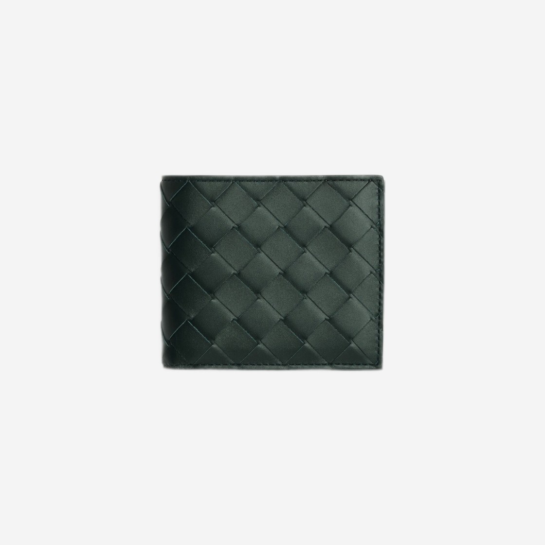 Bottega Veneta Intrecciato Bi-Fold Wallet with Coin Purse Inkwell Pale Blue 상세 이미지 1