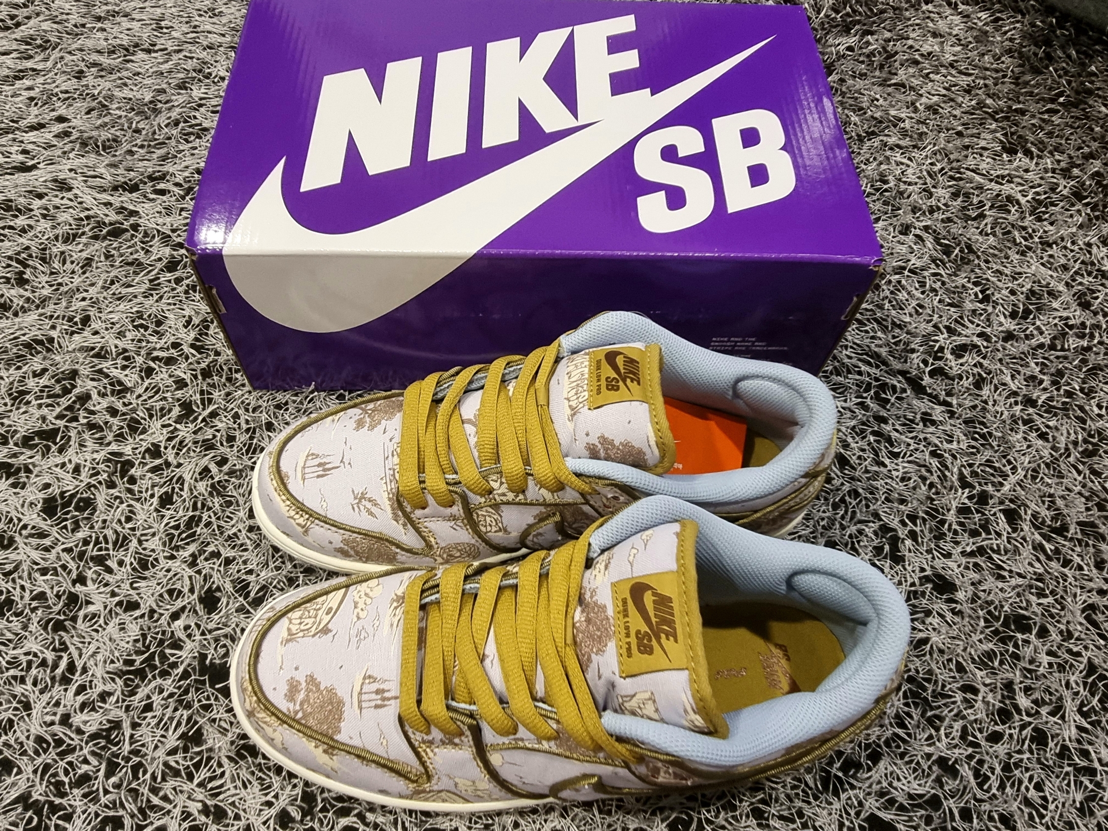 Nike SB Dunk Low Pro Premium Toile 착용 스타일 - 8