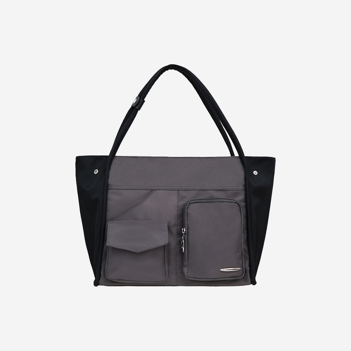 Siweol107 Tidi Cargo Bag Nylon Gray Black - Renewal Ver. 상세 이미지 1