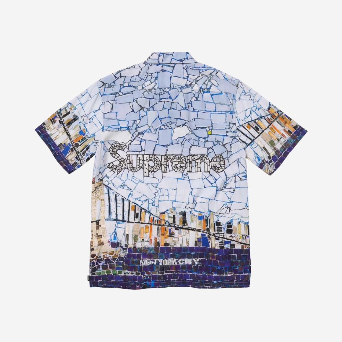 Supreme Mosaic S/S Shirt Multicolor - 24SS 상세 이미지 2