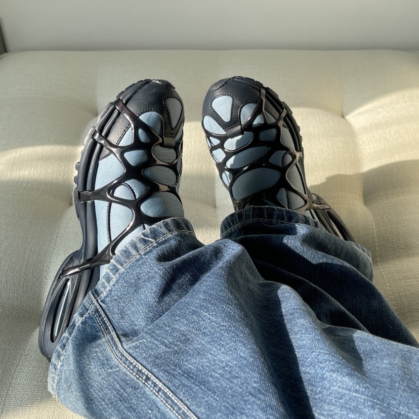 Nike Air Kukini Worn Blue Obsidian 착용 스타일