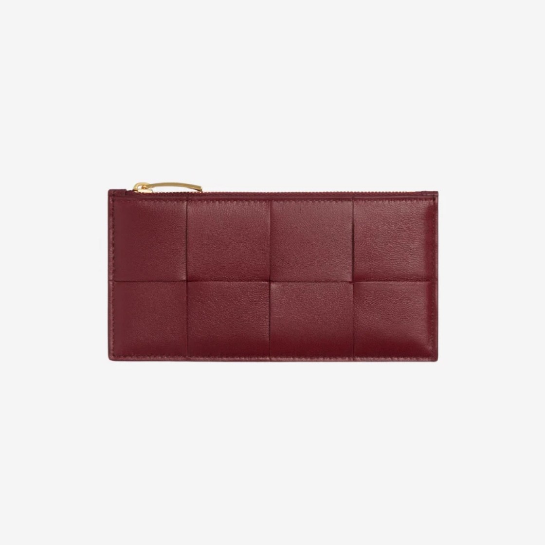 Bottega Veneta Zipped Card Case Bordeaux 상세 이미지 1