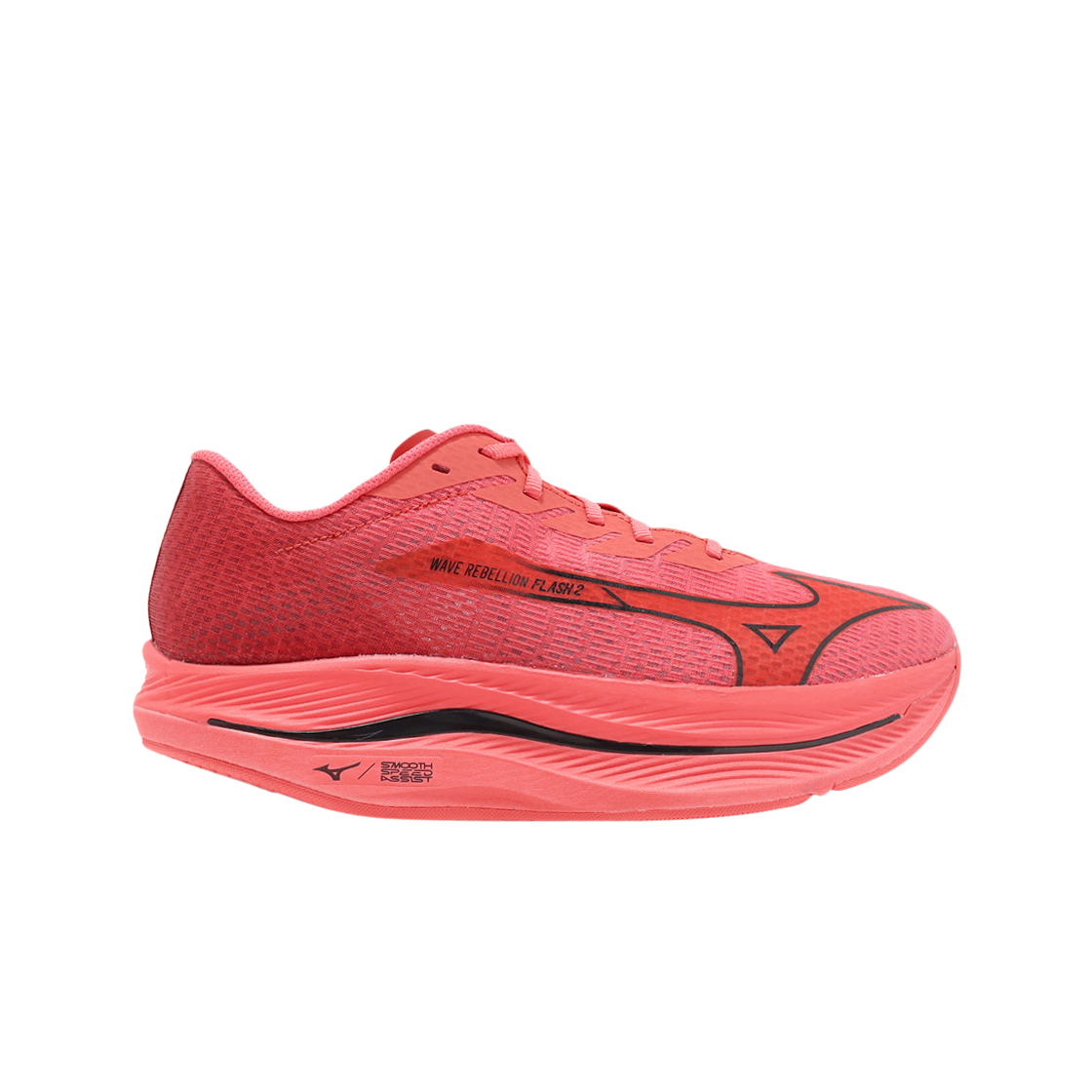 미즈노 웨이브 리벨리온 플래쉬 2 두베리 블랙(Mizuno Wave Rebellion Flash 2 Dubarry Black)