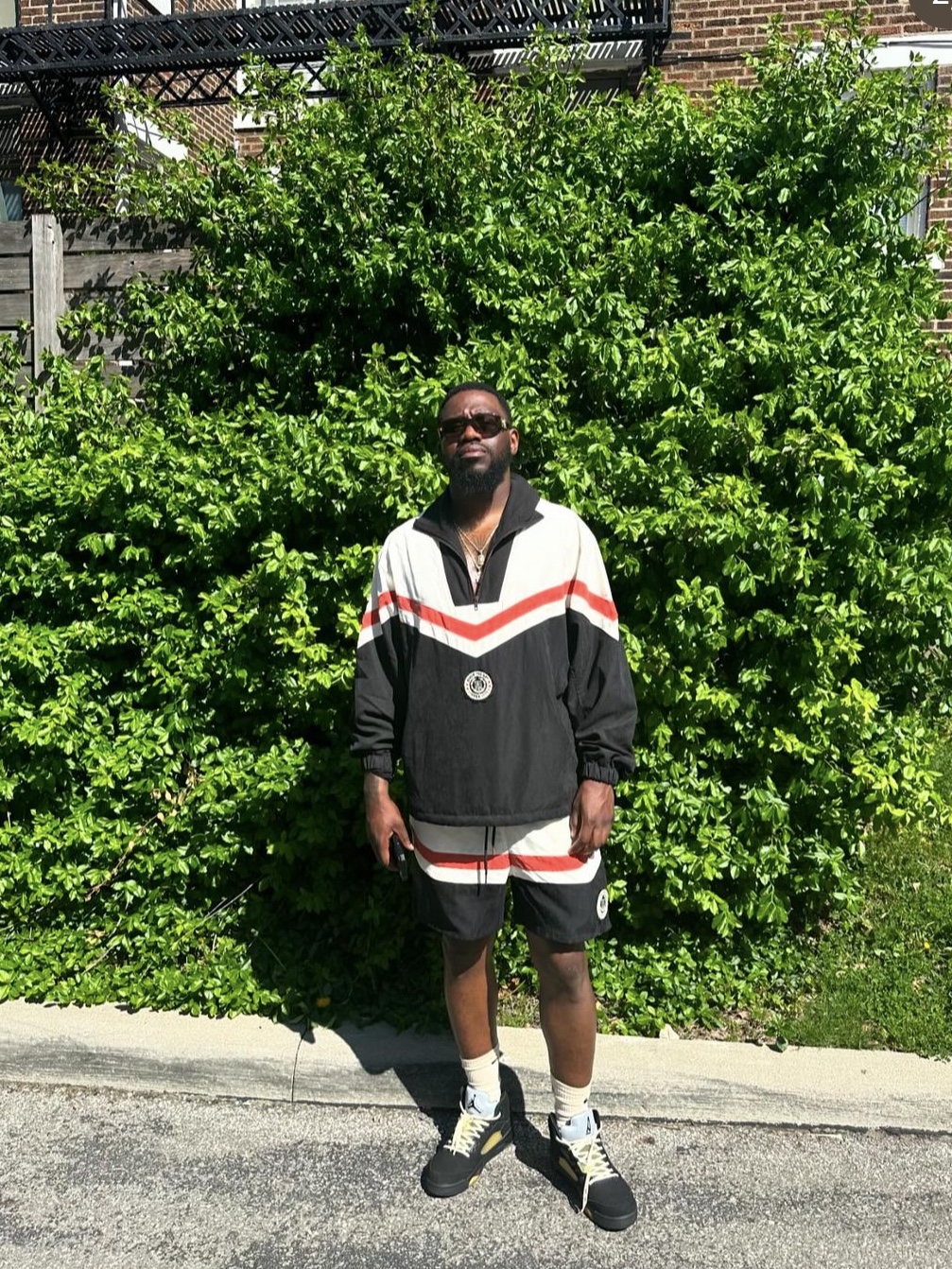 Honor the Gift Brushed Poly Track Anorak Black, Honor the Gift Brushed Poly Track Short Black 착용 스타일