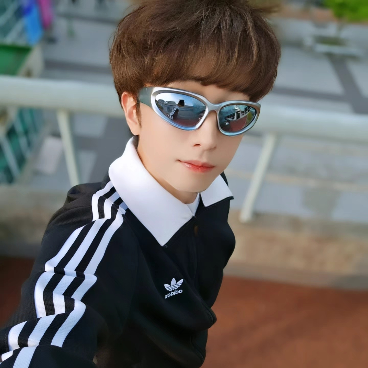 Adidas Adicolor Classics Beckenbauer Track Jacket Black - KR Sizing, Adidas Adicolor Classics Beckenbauer Track Jacket Black - US Sizing 착용 스타일 - 9