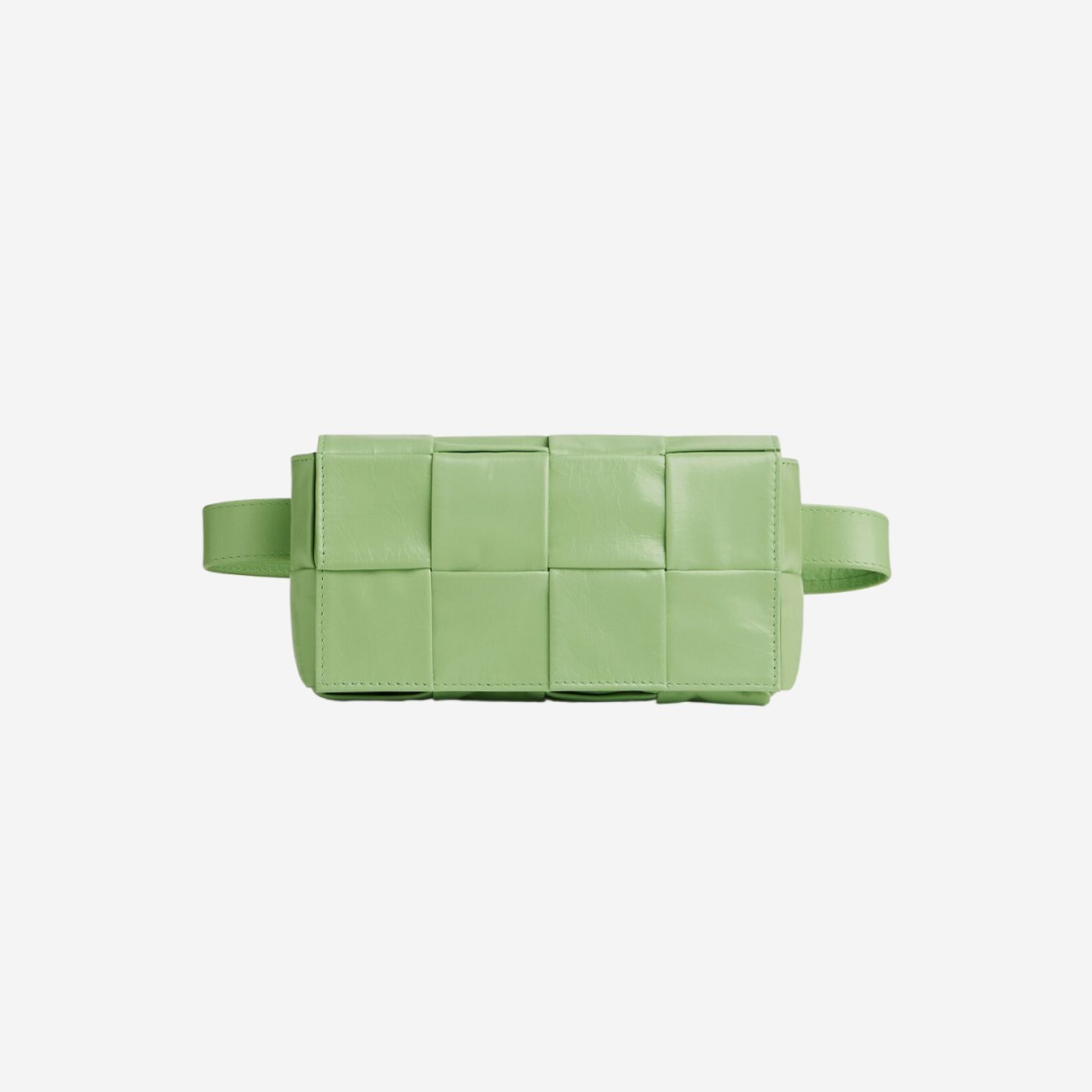 Bottega Veneta Mini Leather Belt Cassette Pistachio 상세 이미지 1