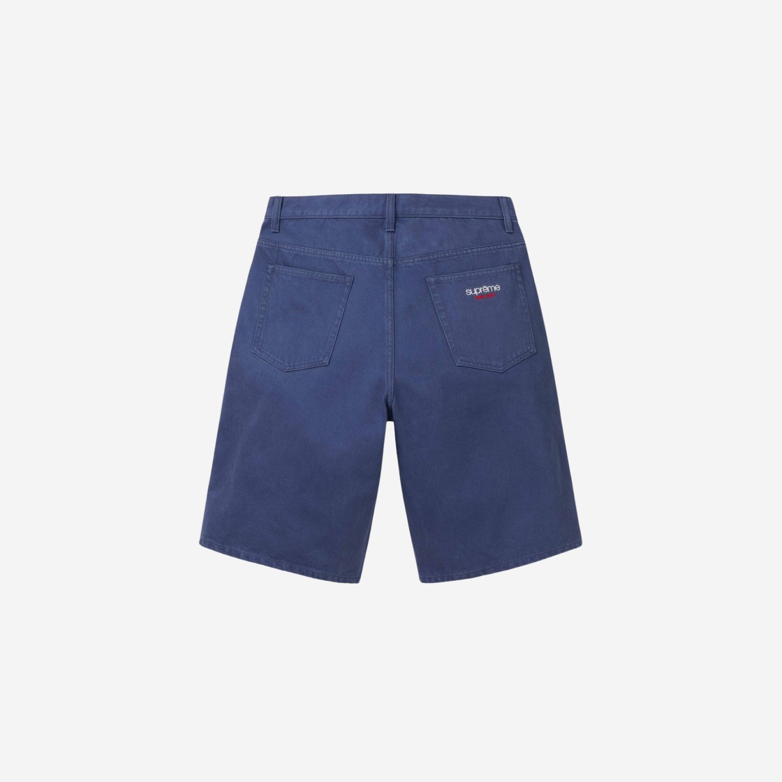 Supreme Baggy Denim Short Navy - 24SS 상세 이미지 2