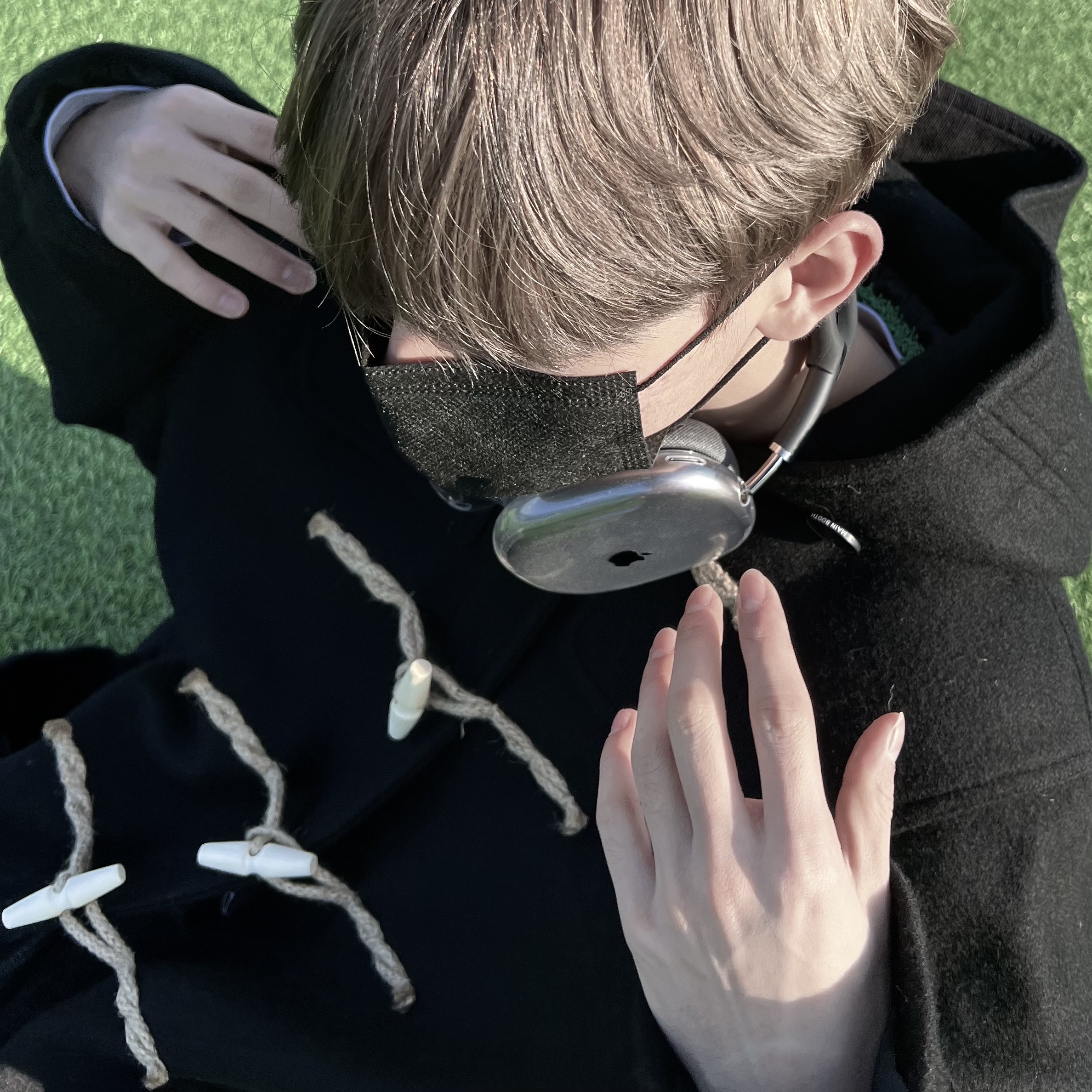 Apple AirPods Max Lightning Space Gray (Korean Ver.) 착용 스타일