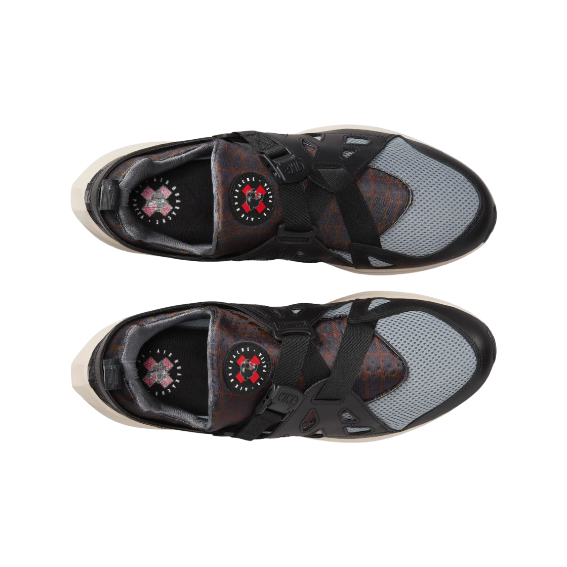 나이키 x 파타 에어 허라치 20Y24 블랙 앤 쿨 그레이(Nike x Patta Air Huarache 20Y24 Black and Cool Grey) - 2