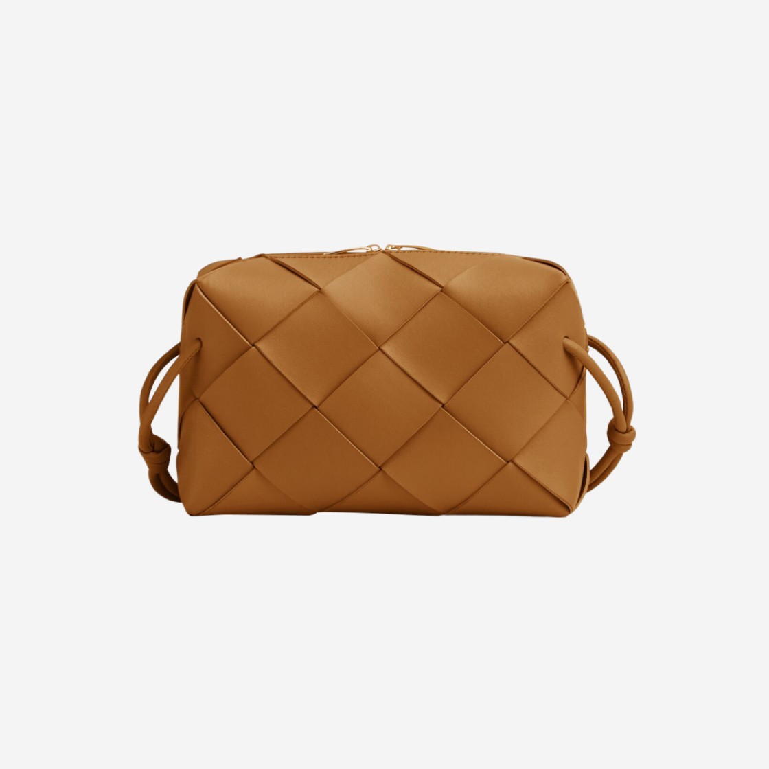 Bottega Veneta Small Cassette Camera Bag Camel 상세 이미지 1